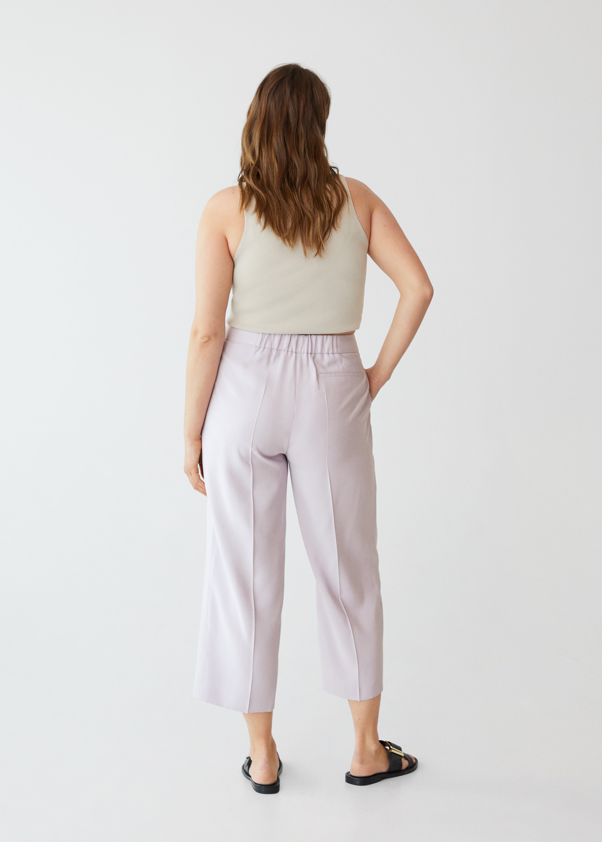 Pantalón culotte traje - Reverso del artículo