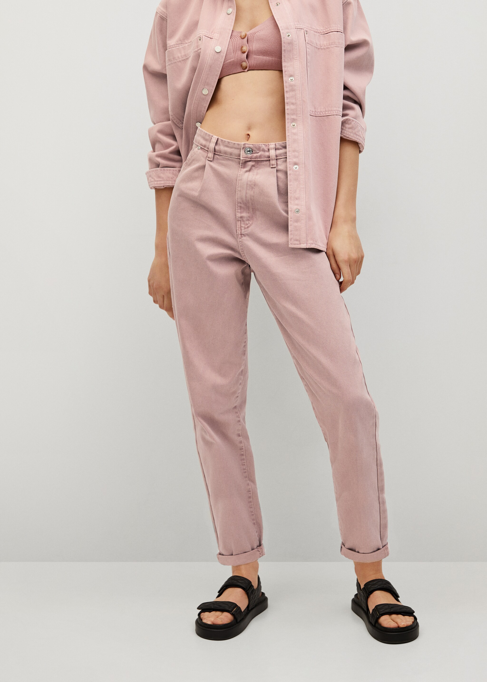 Dart slouchy jeans - Medium plane