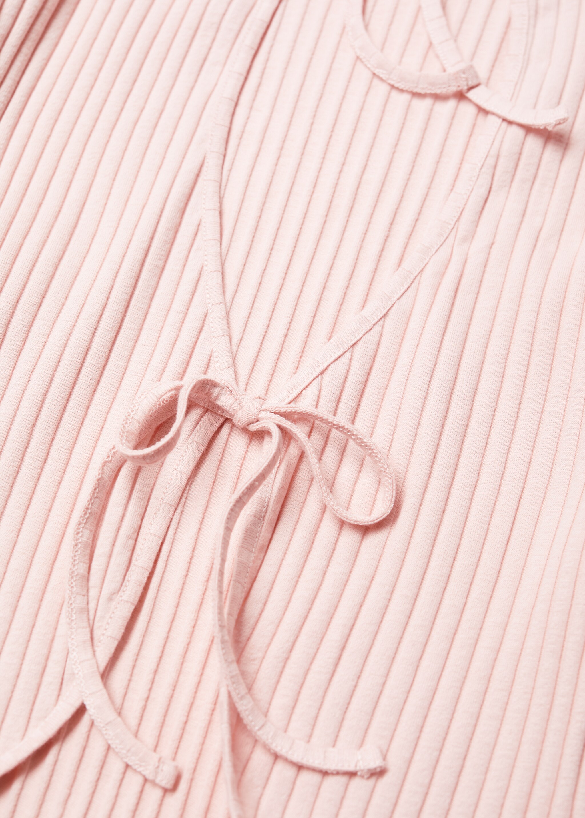Long sleeved t-shirt with open back  - Details of the article 8