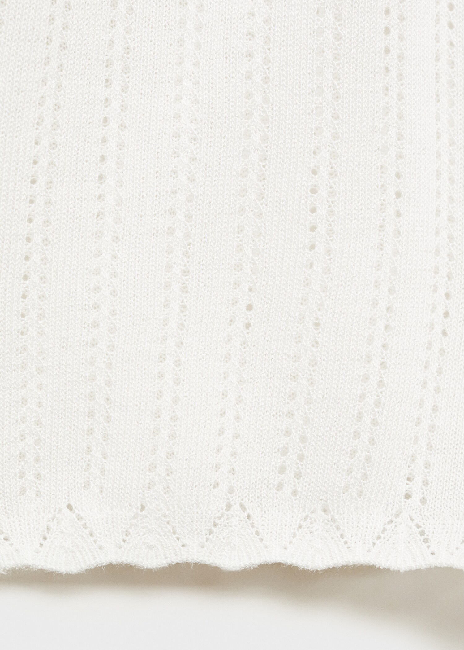 Short de pyjama détail en maille ajourée - Détail de l'article 0