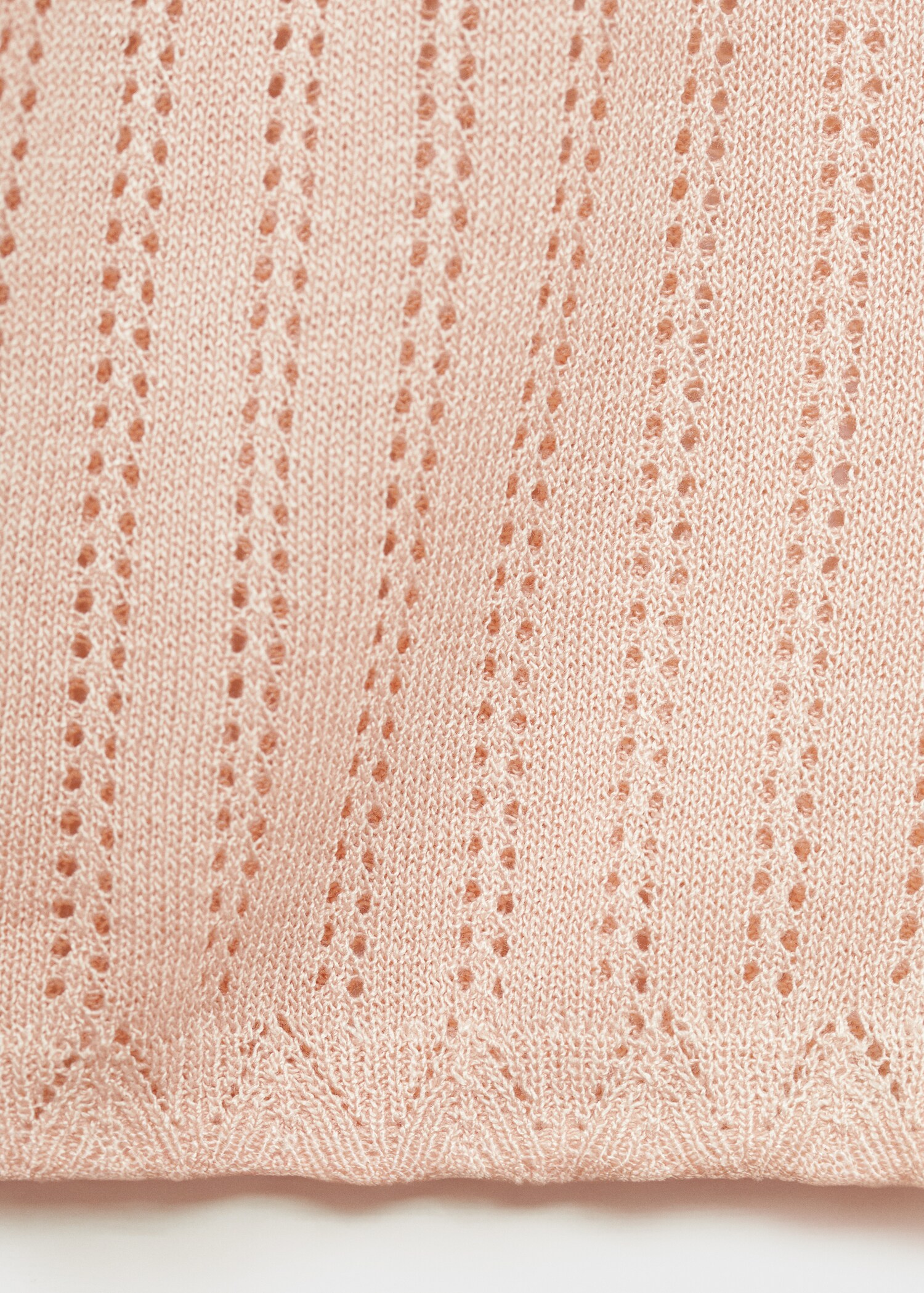 Short de pyjama détail en maille ajourée - Détail de l'article 0