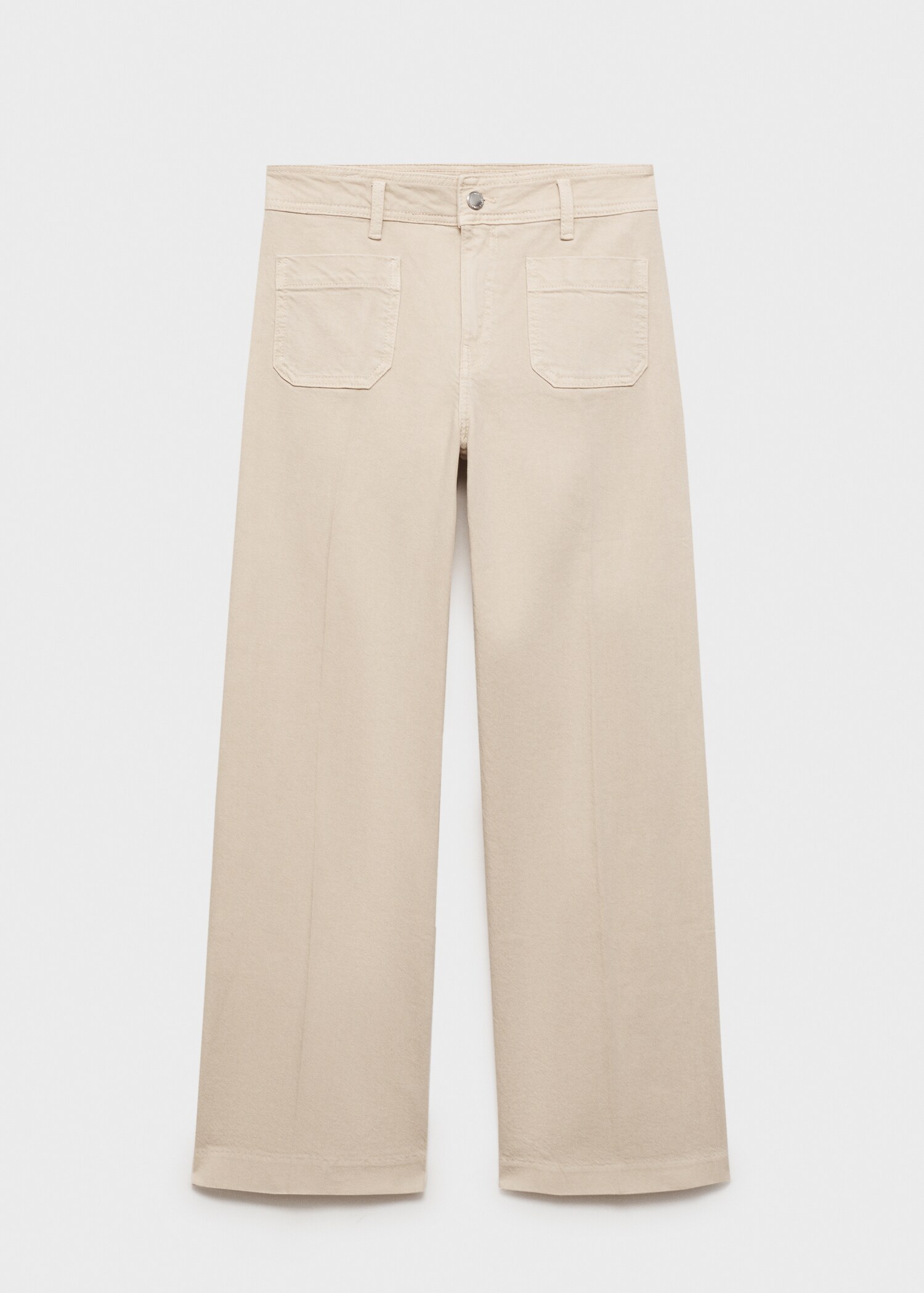 Wide leg jeans with pockets - Article without model