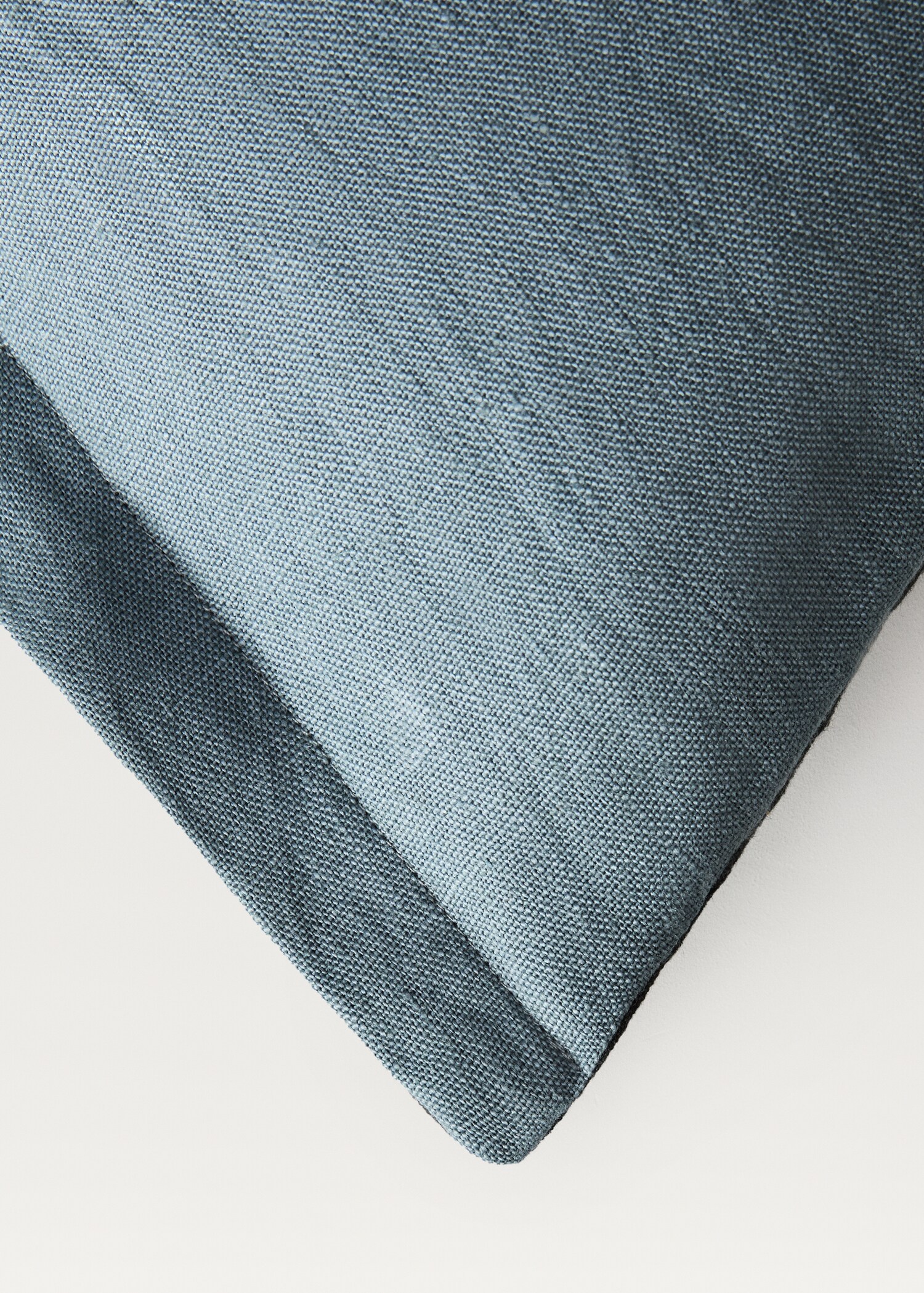 Tvåfärgat kuddfodral i linne 40x60cm - Detaljer om artikeln 2