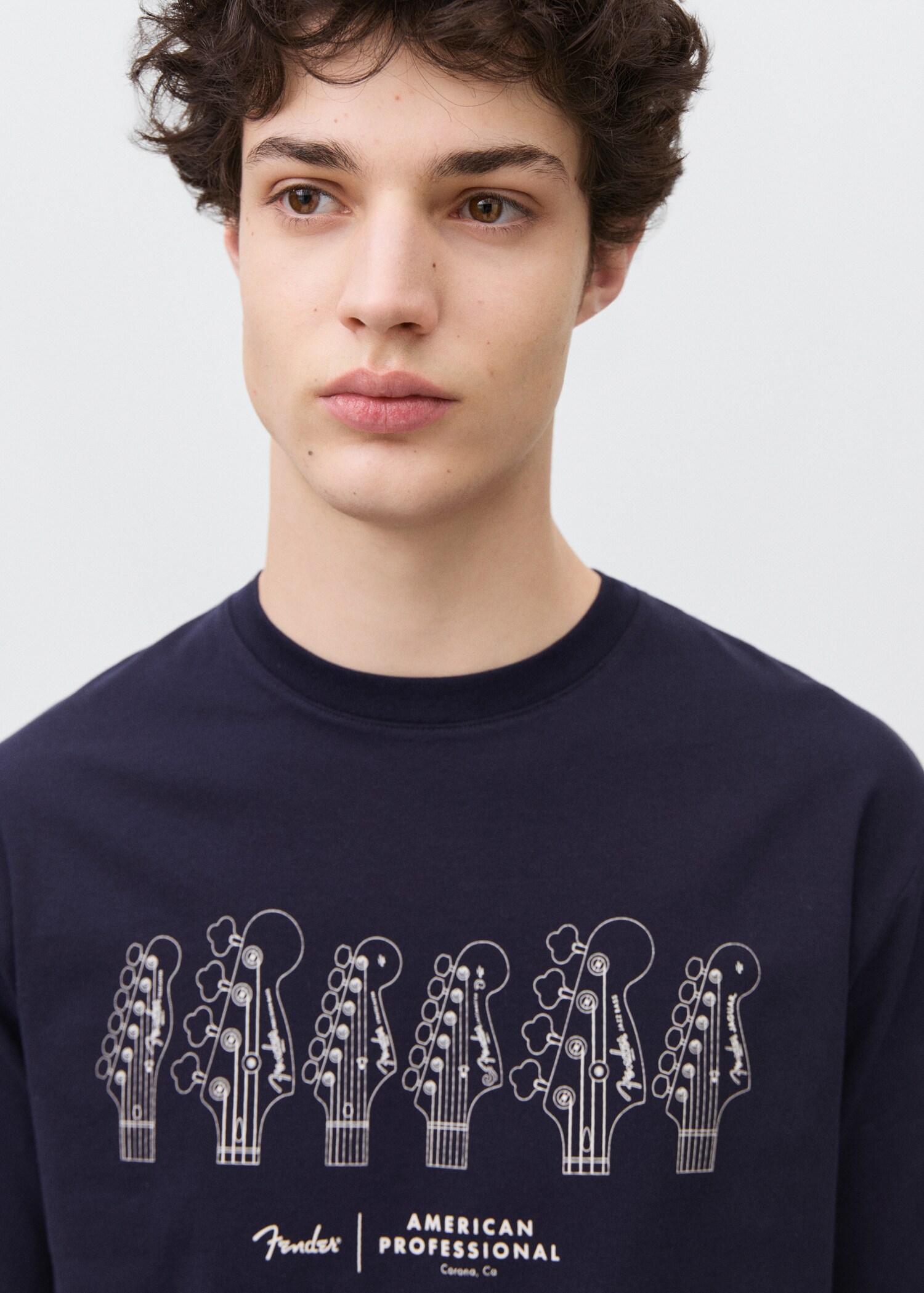 Short-sleeved printed t-shirt - Details of the article 1