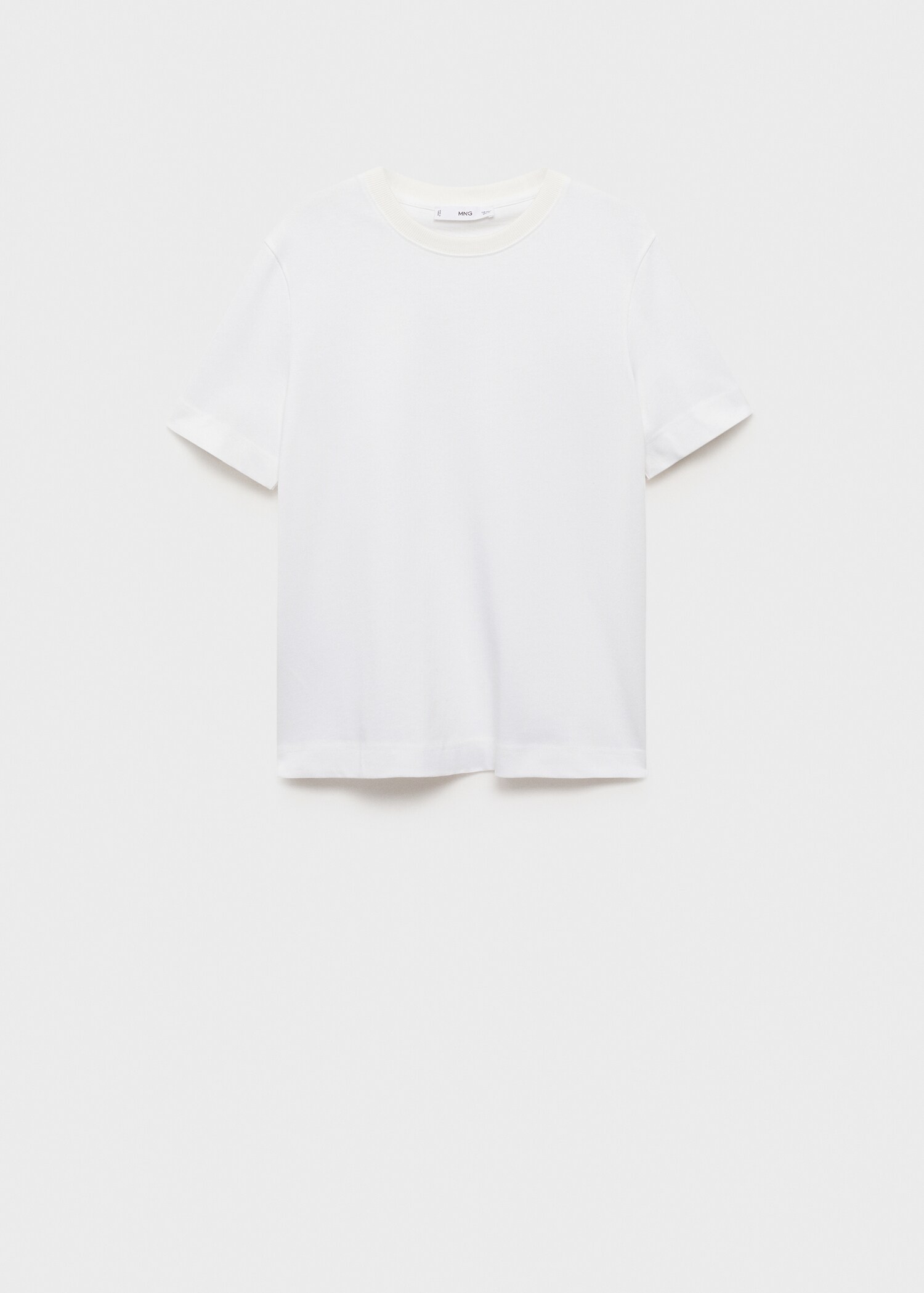 Short-sleeved cotton t-shirt - Article without model