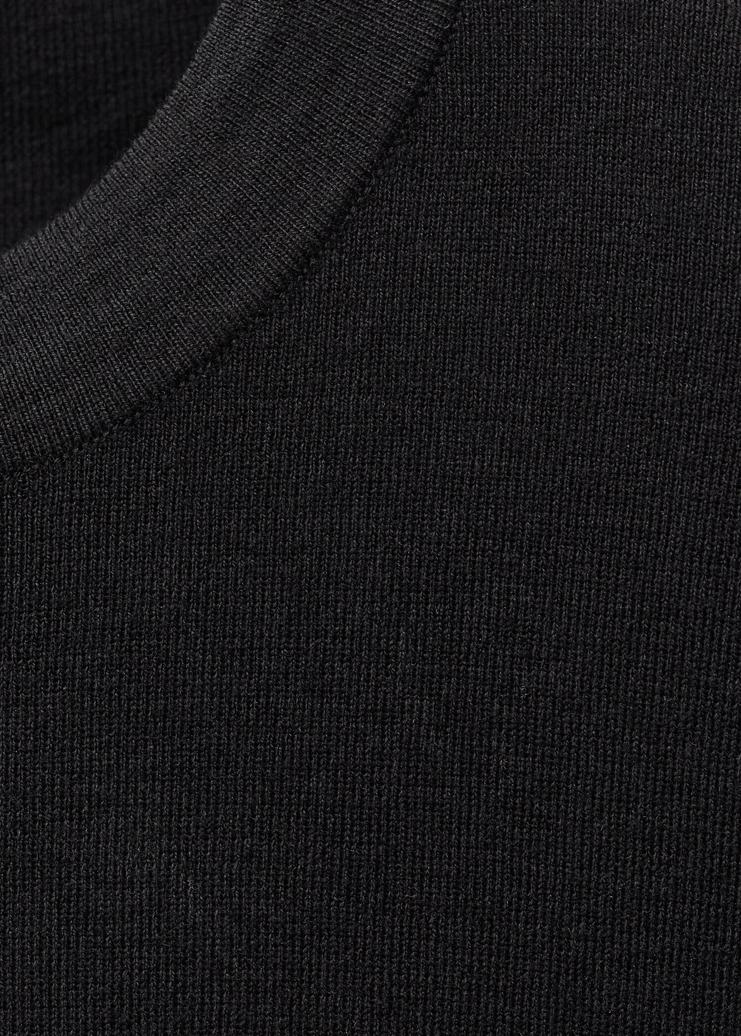 Short-sleeved wool-blend sweater - Details of the article 8