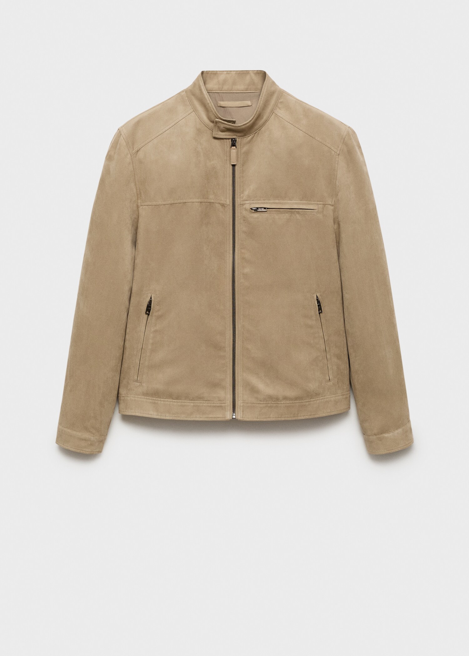 Bikerjacke mit Wildleder-Effekt - Artikel ohne Model