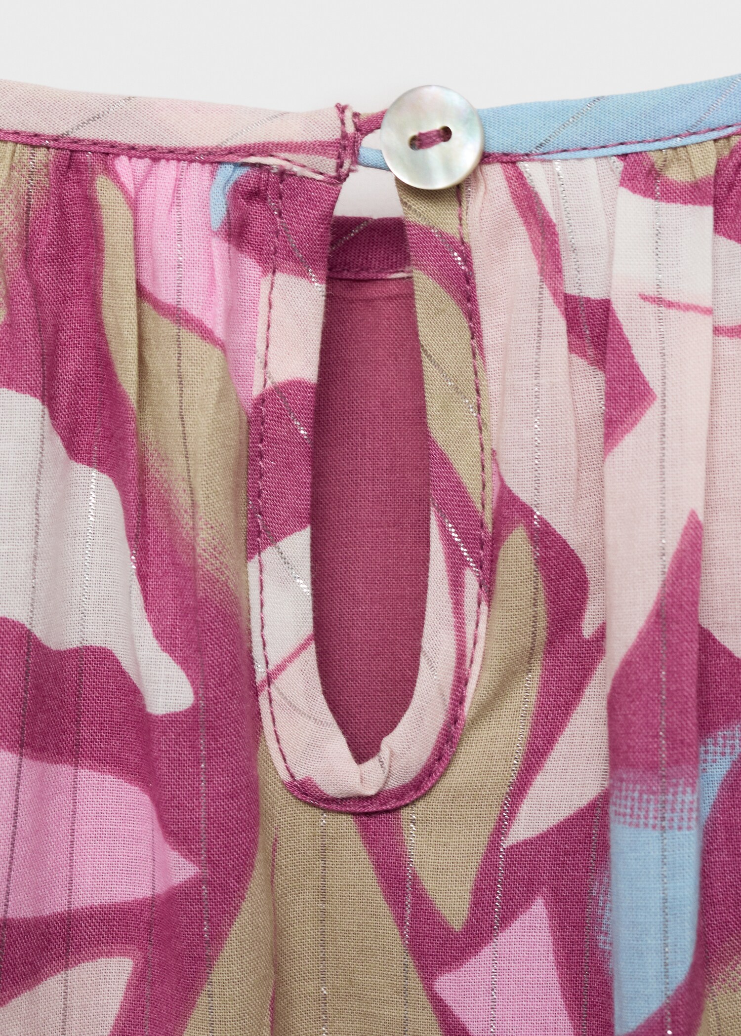 Robe courte imprimée - Détail de l'article 0