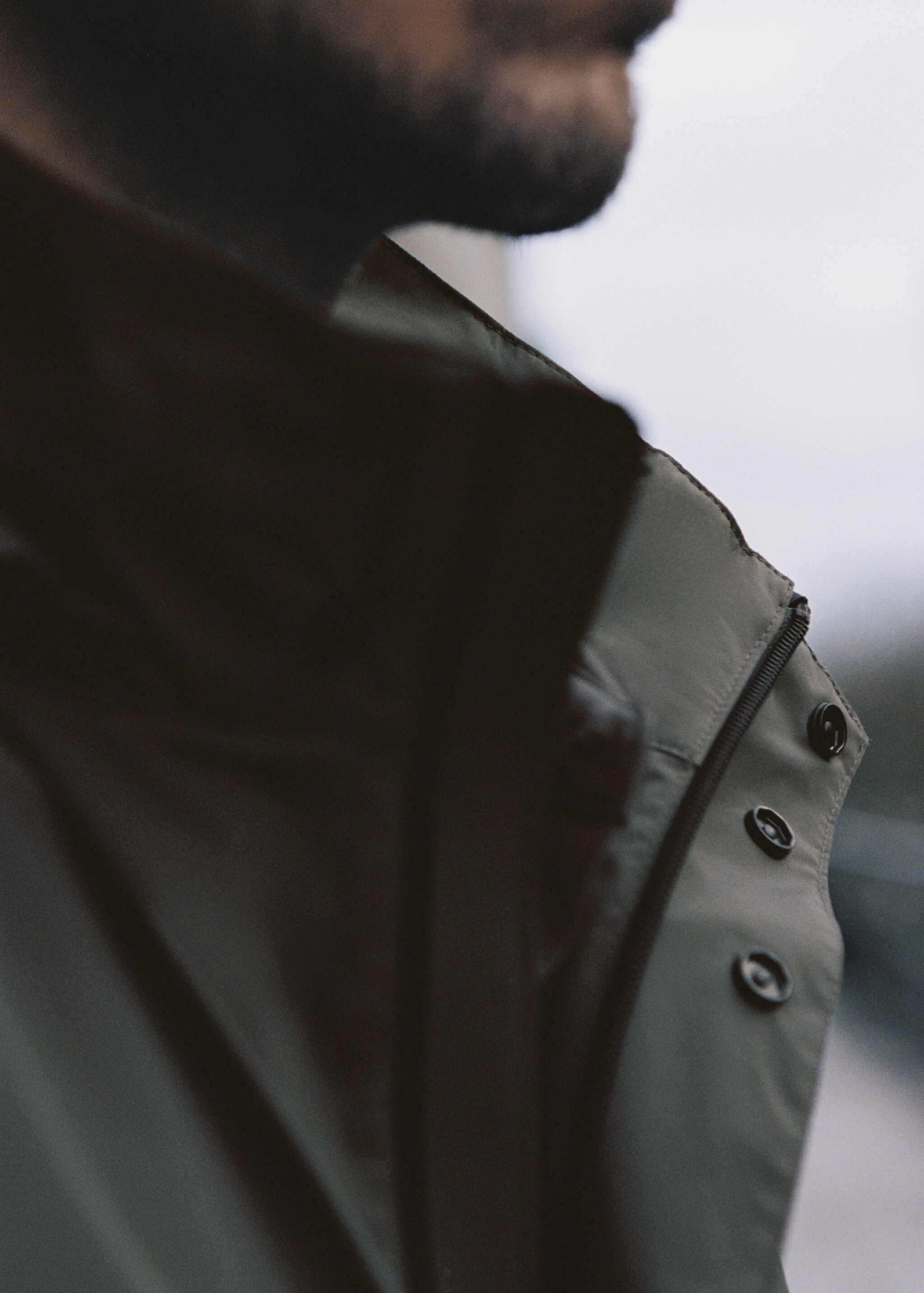 Parka waterproof s technologií COOLMAX® - Detail zboží 5, Středně zelená. Ref: 87044389-00.