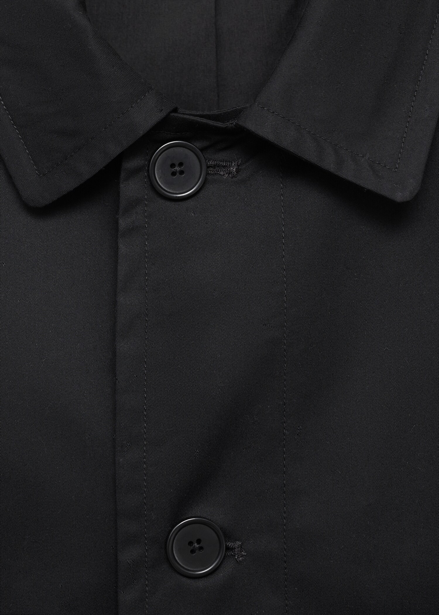 Wasserabweisender Trenchcoat aus Baumwolle - Detail des Artikels 8