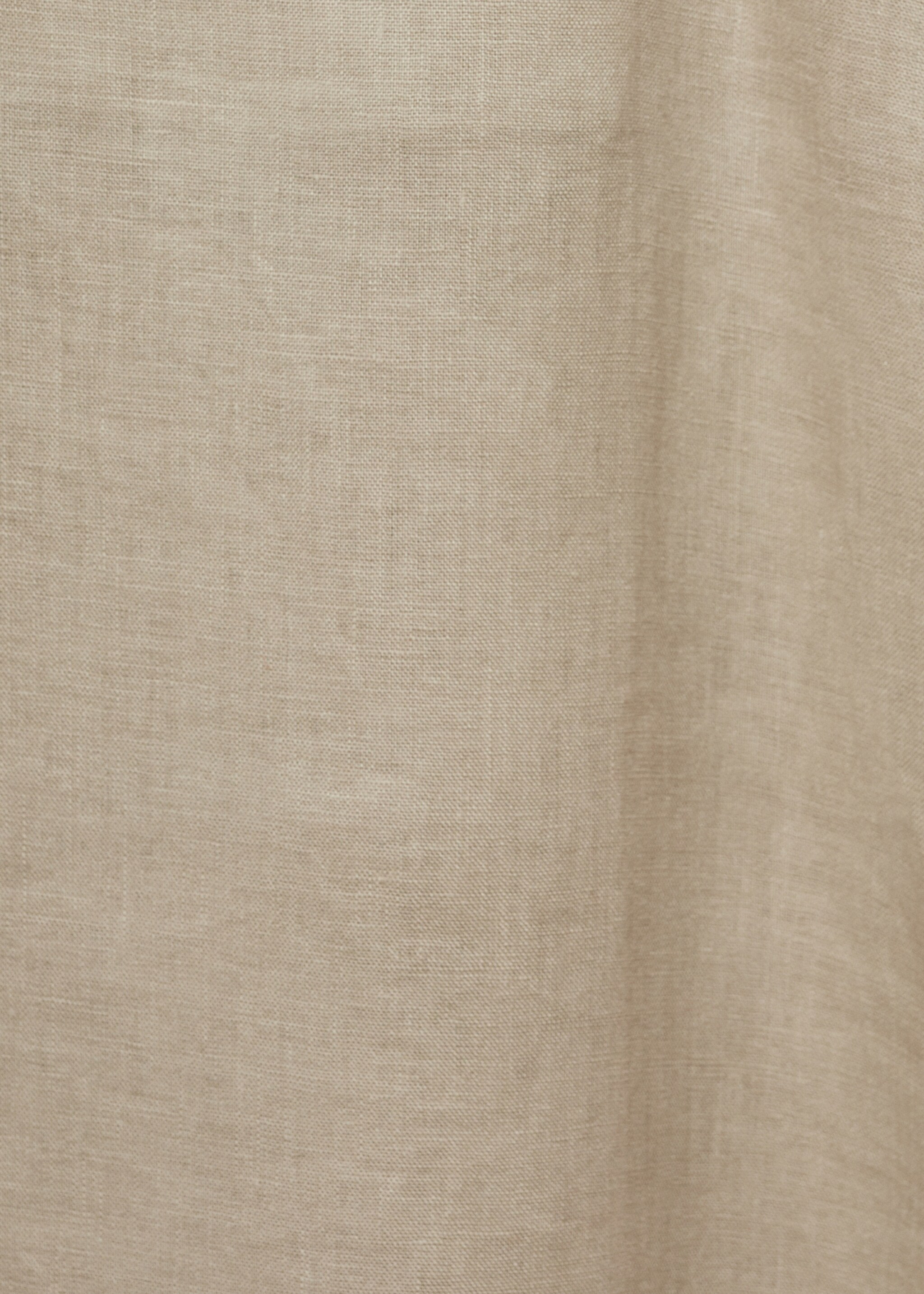 Linen nightgown - Details of the article 0, Sand. Ref: 87044403-00.