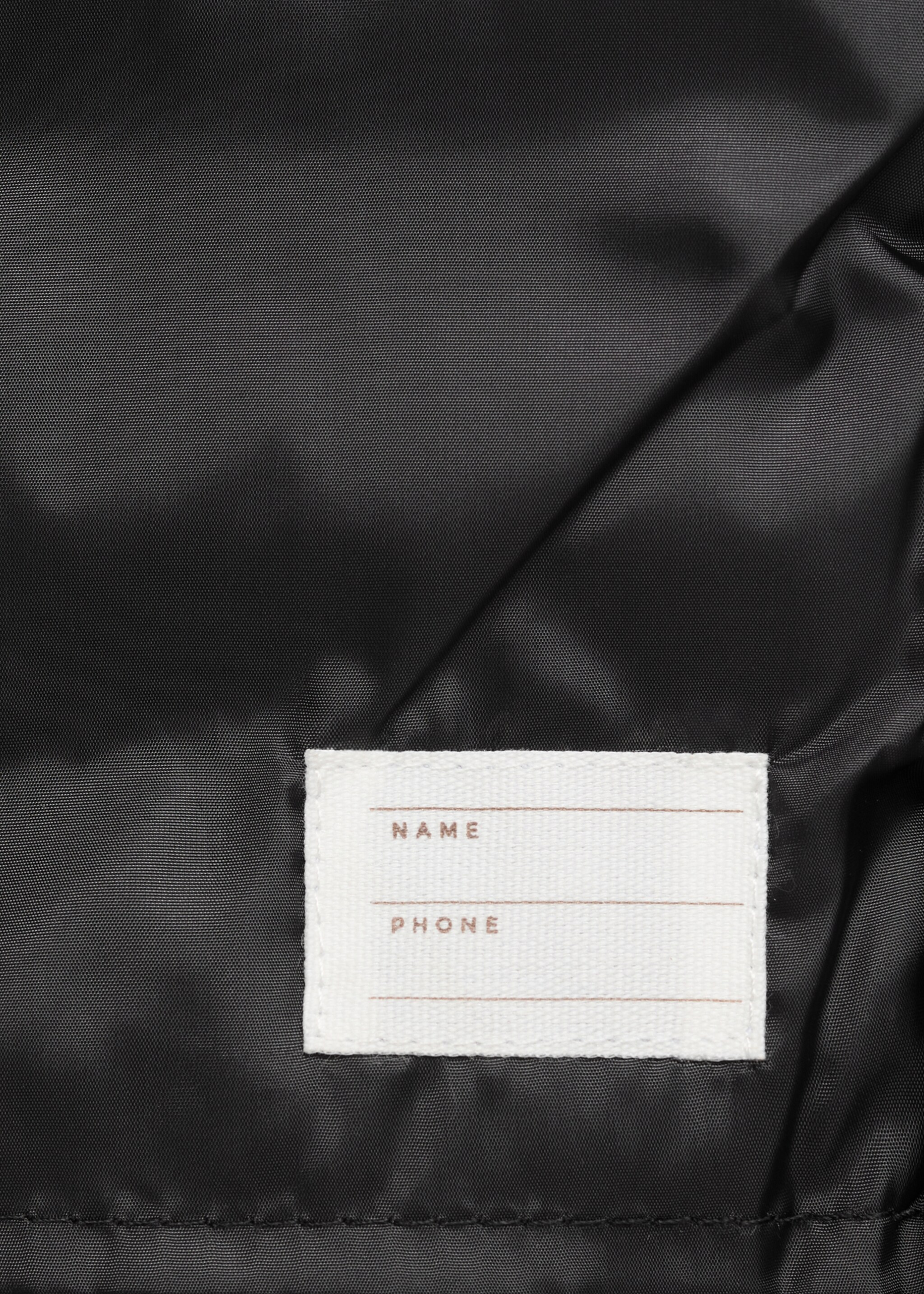 Quilted gilet with hood - Details of the article 0, Black. Ref: 87044405-00.