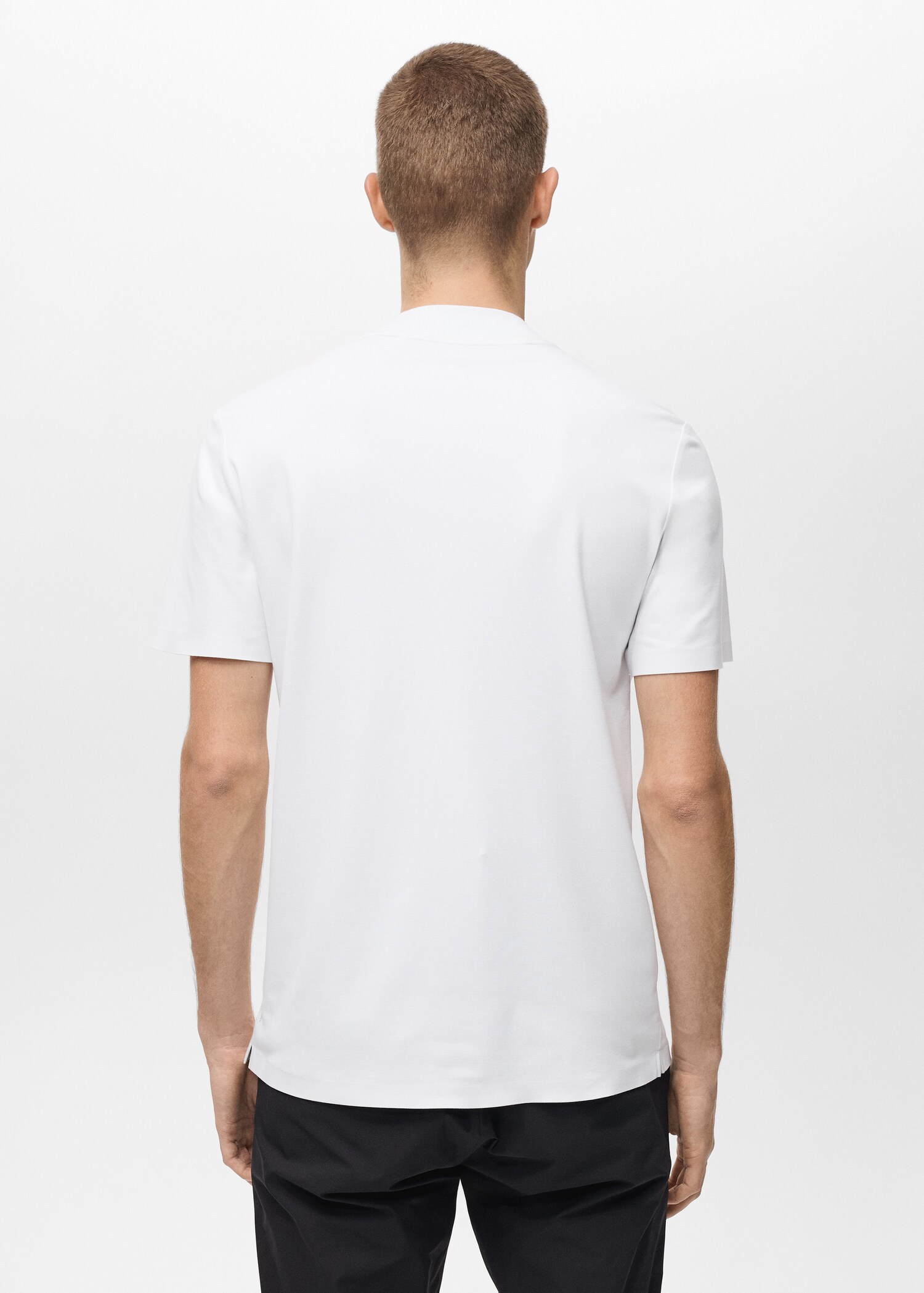 COOLMAX® slim fit T-shirt - Reverse of the article