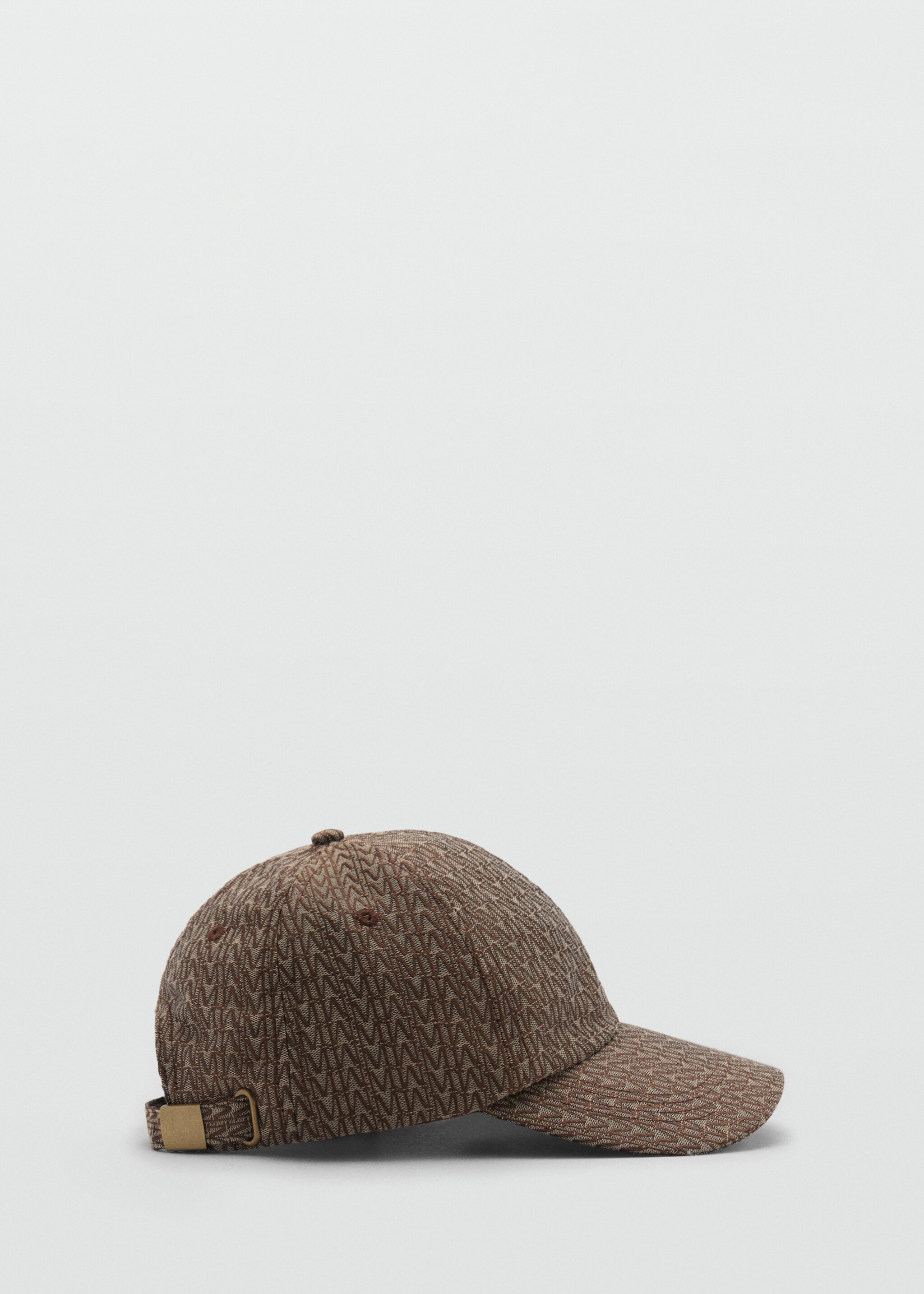 Cap with printed mango logo - Article without model, Beige. Ref: 87044408-00.