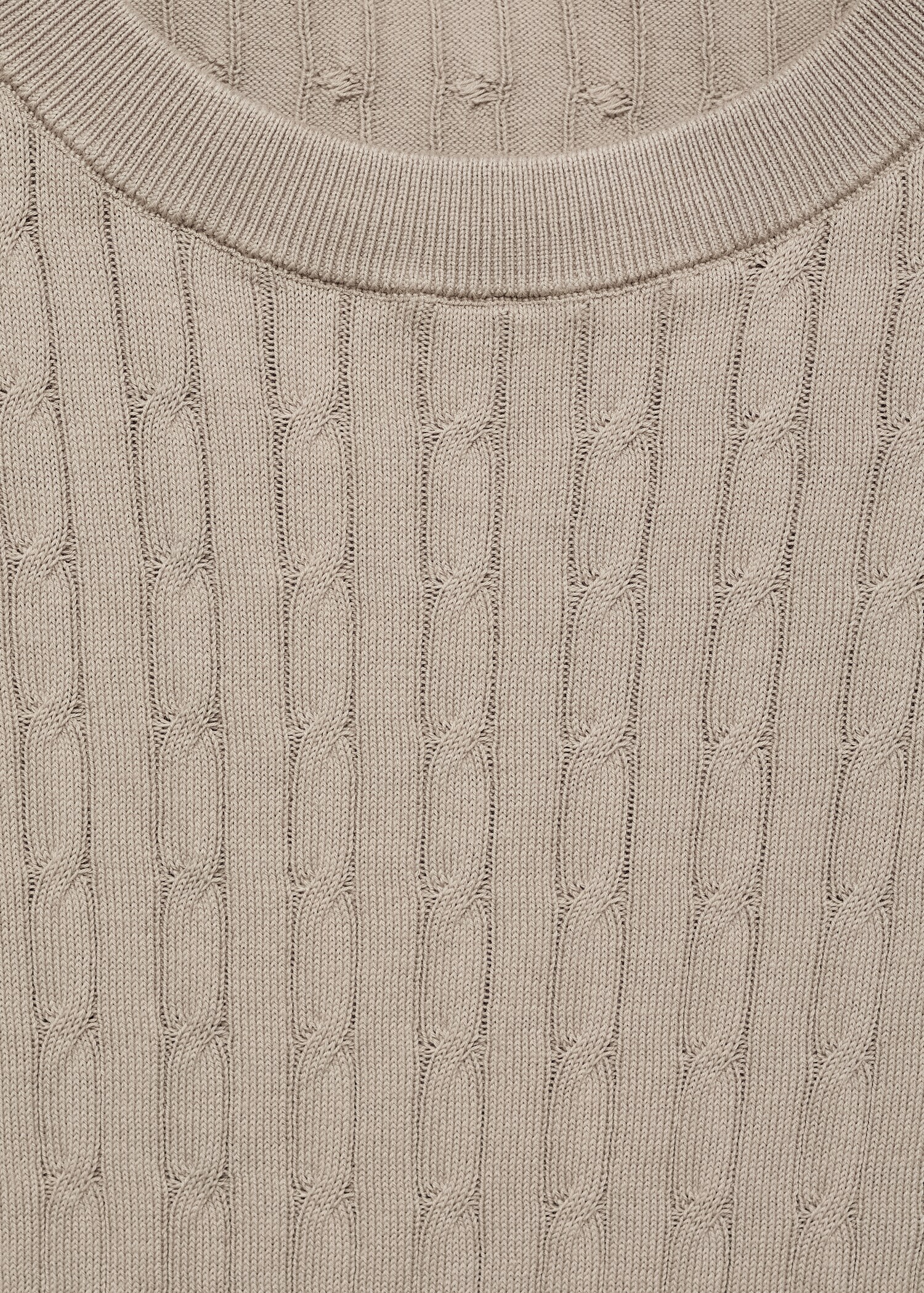 Braided fine-knit t-shirt - Details of the article 8