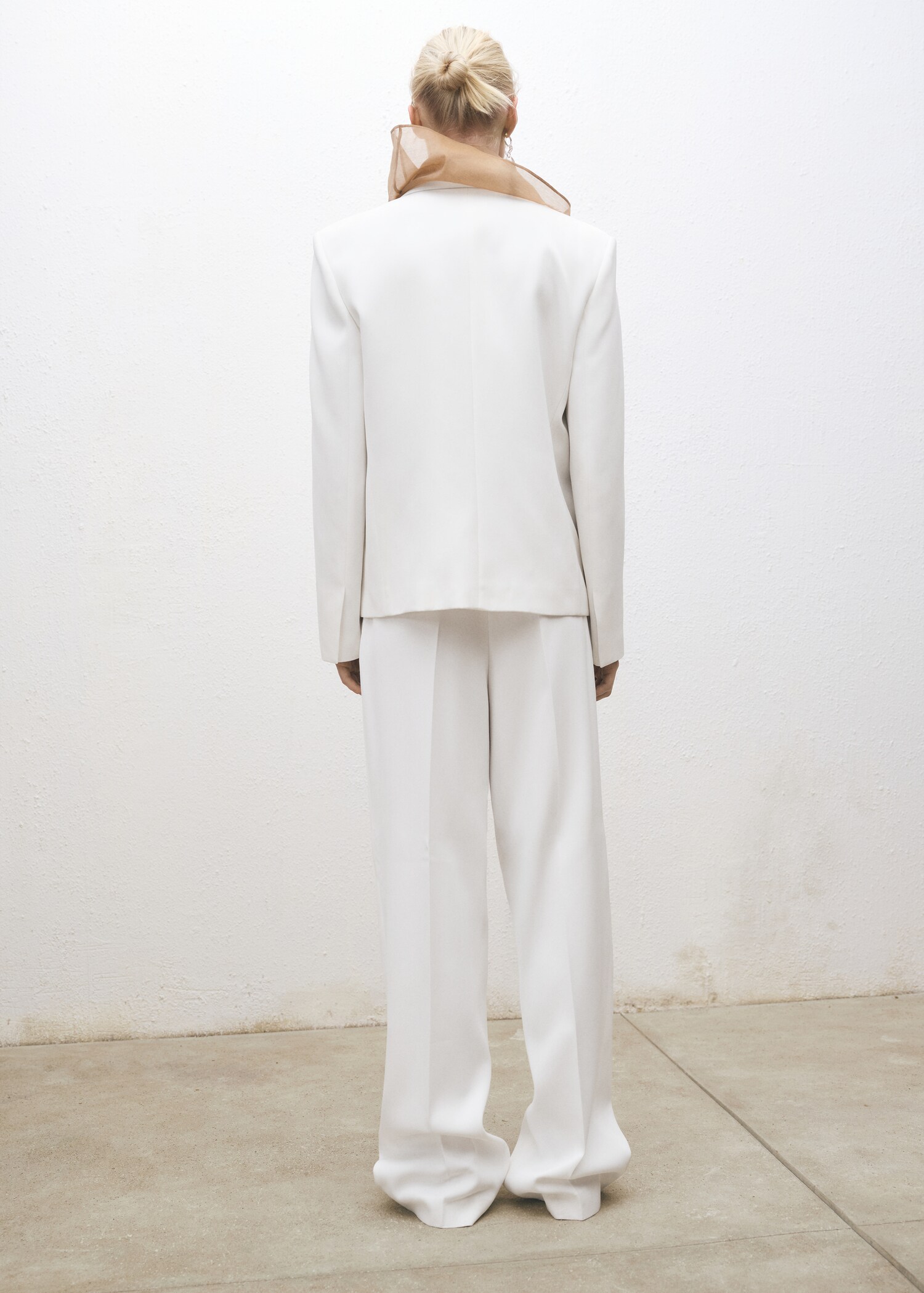 Wideleg suit trousers - Verso de l’article