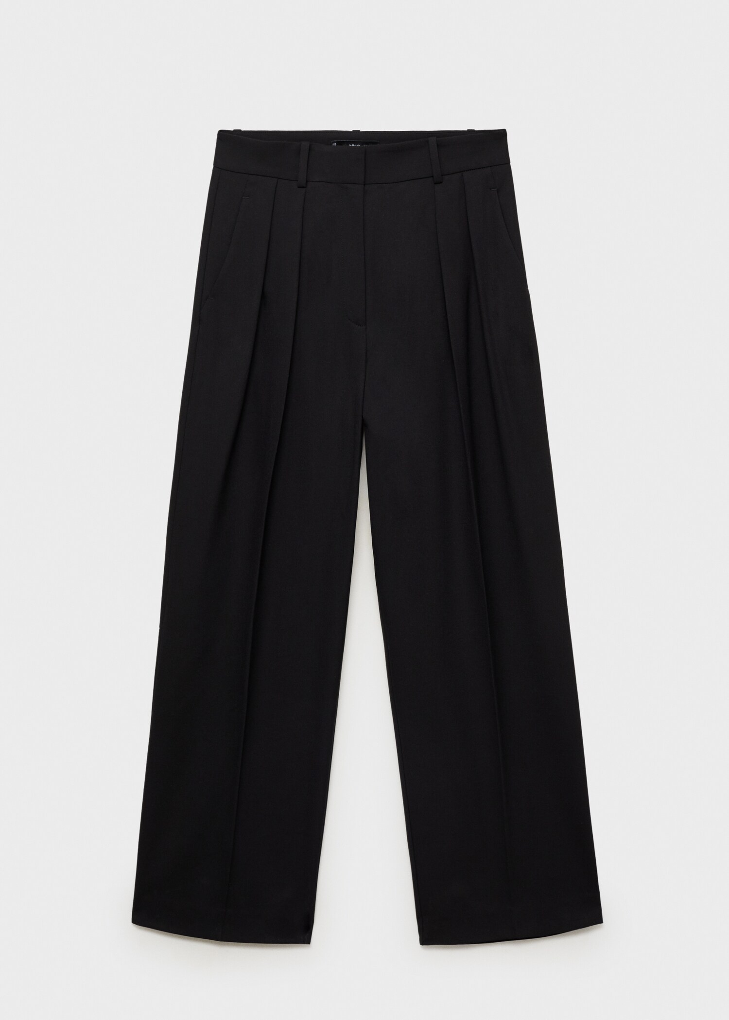 Wideleg pleated trousers - Article without model