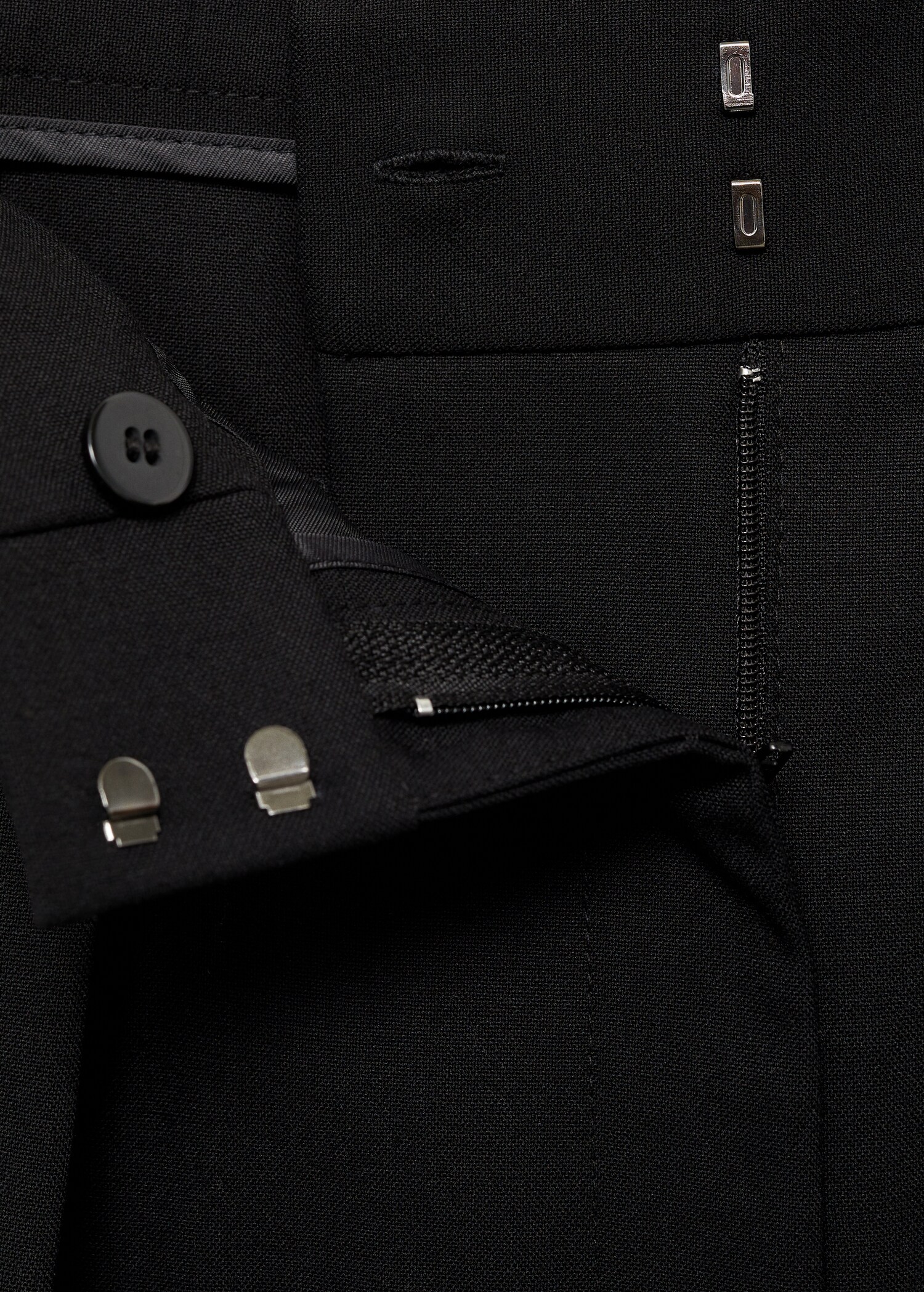 Wideleg pleated trousers - Details of the article 8