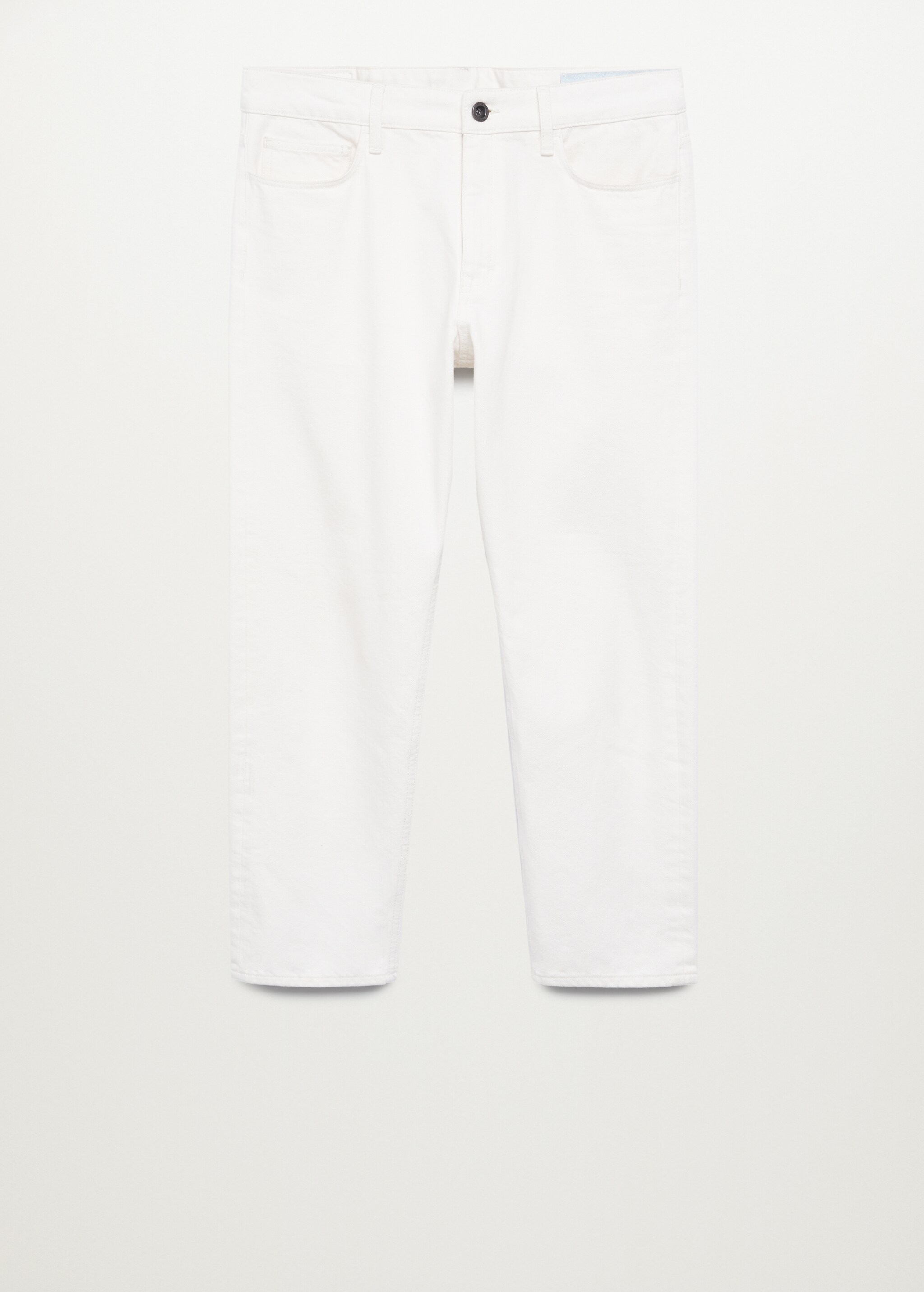 Jeans Ben tapered fit blancos - Artículo sin modelo