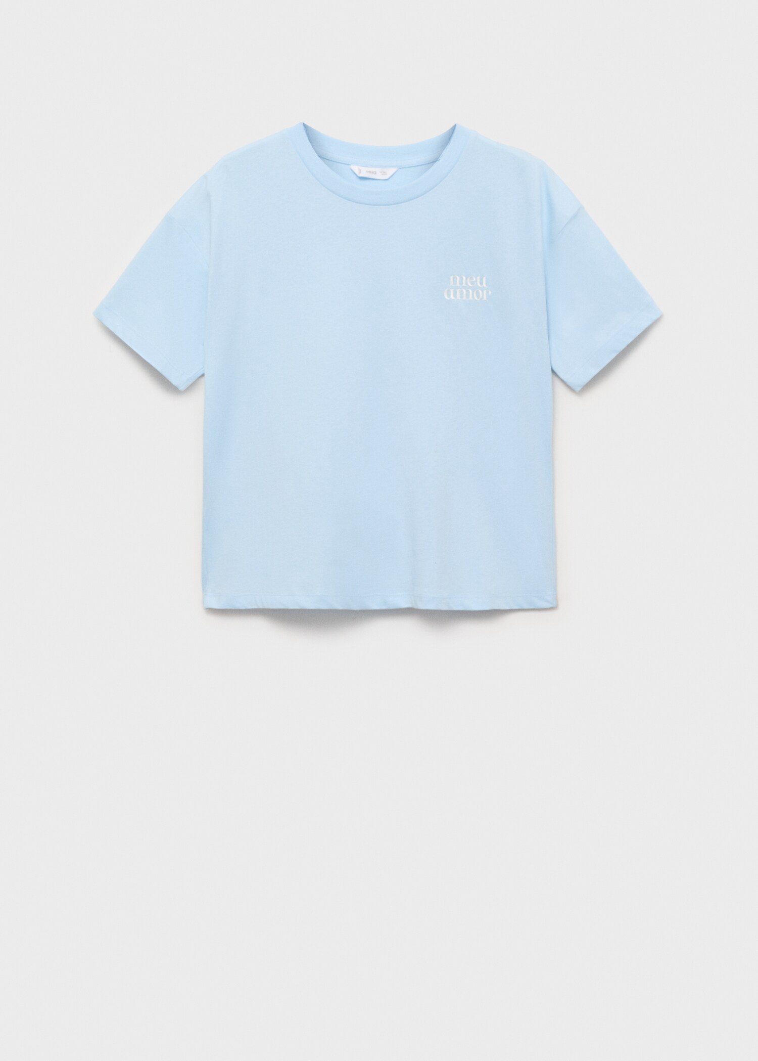 T-shirt coton message - Article sans modèle