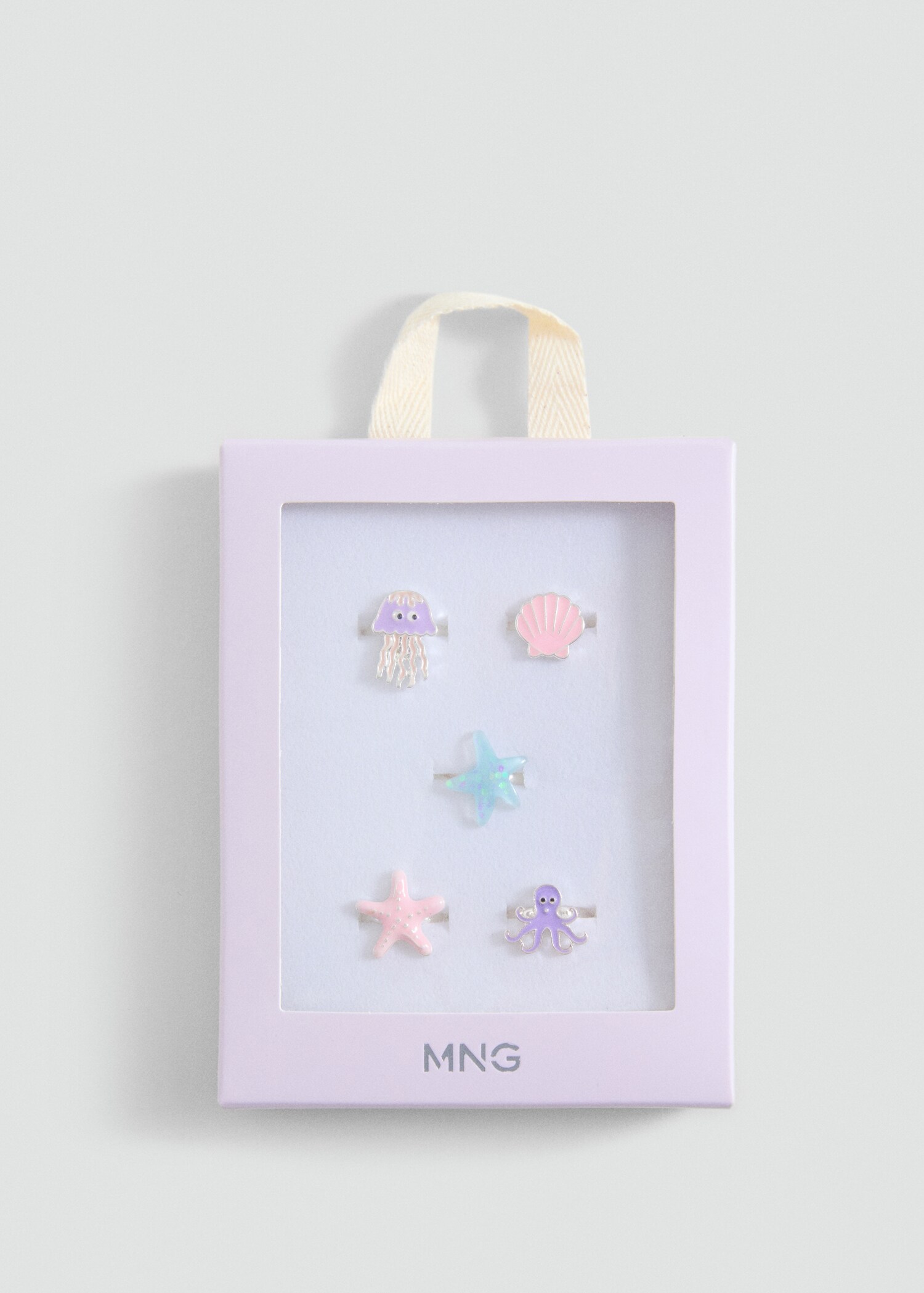 Set of 5 combined rings - Article without model