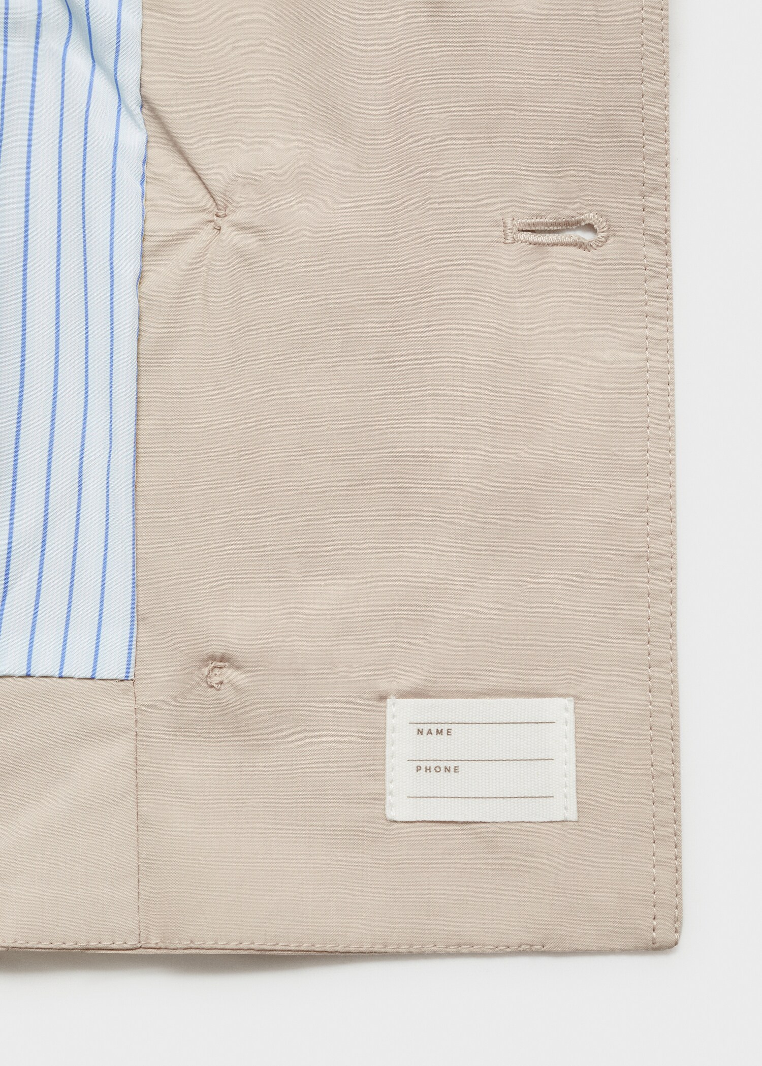 Double-breasted cropped jacket - Details of the article 0