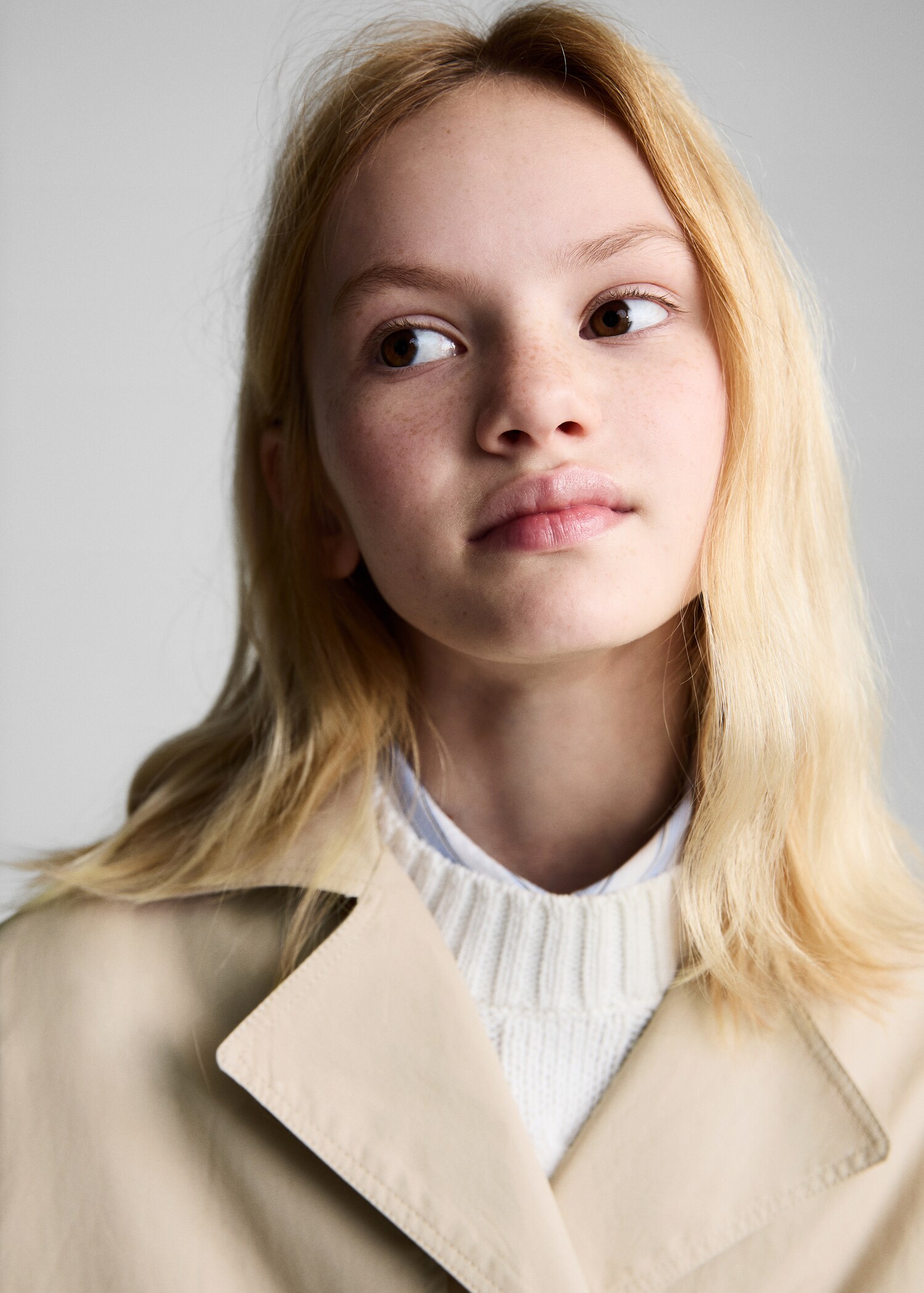 Double-breasted cropped jacket - Details of the article 1