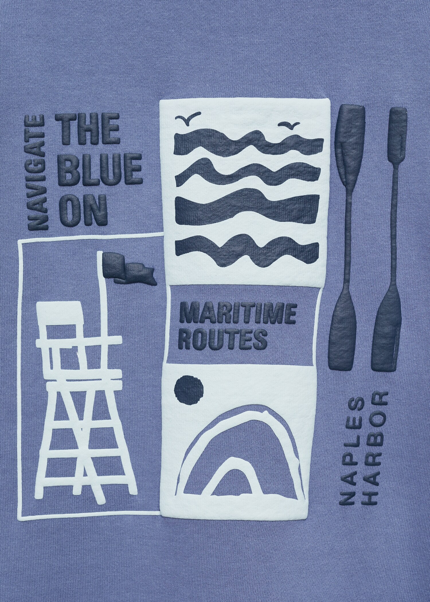 Printed cotton sweatshirt - Details of the article 0