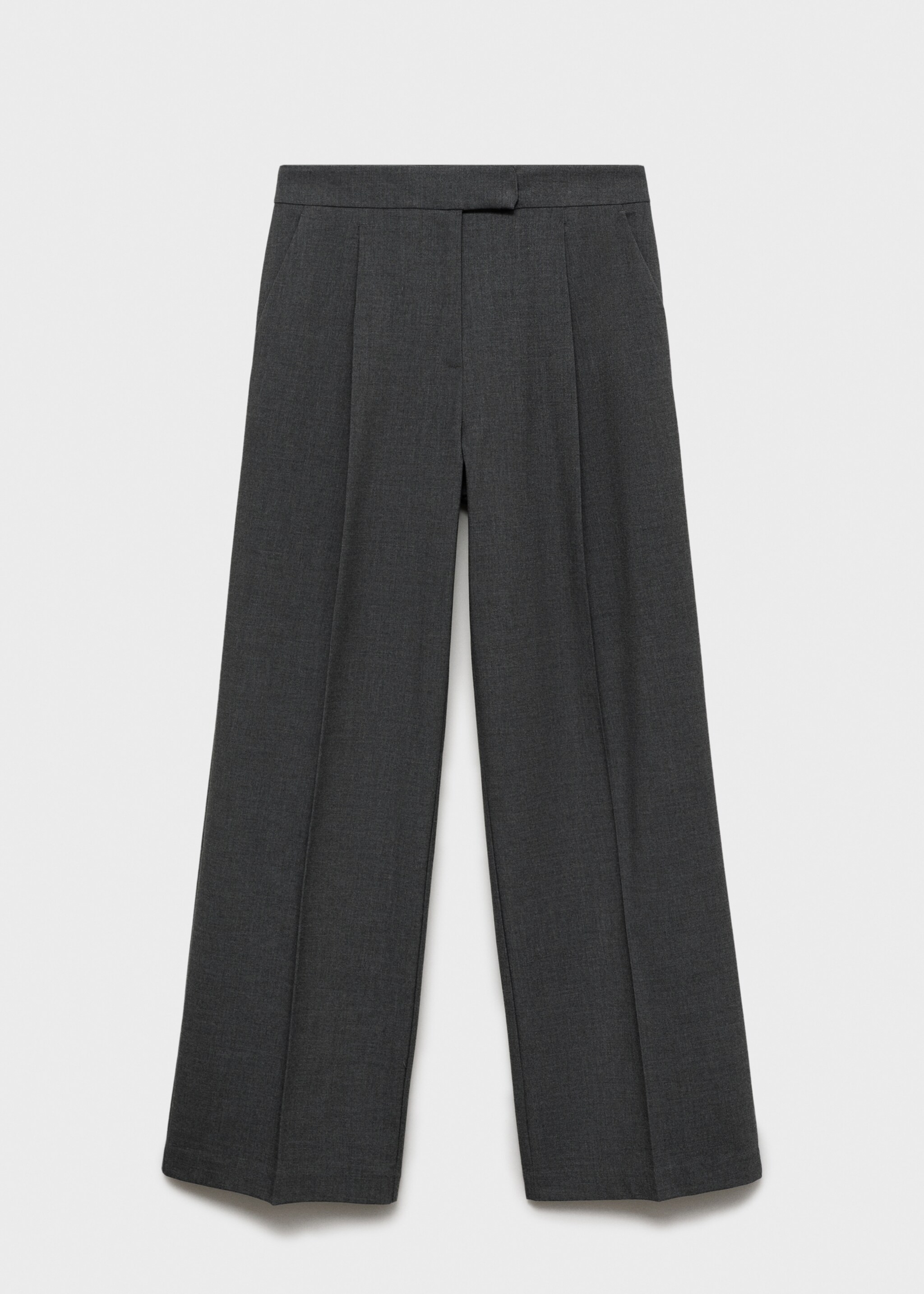 Gerade Anzughose - Artikel ohne Model, Grau. Ref: 87044802-00.