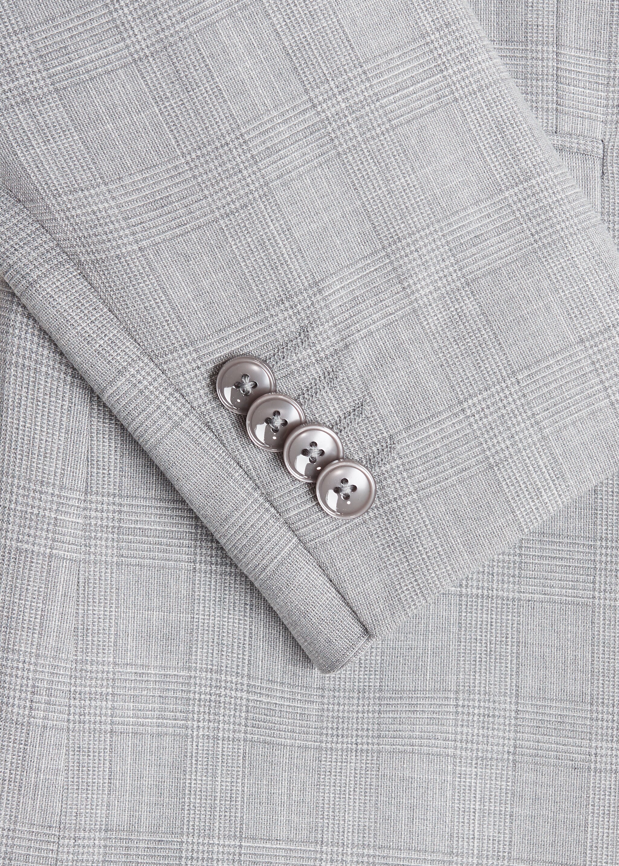 Americana traje super slim fit cuadros - Detalle del artículo 7