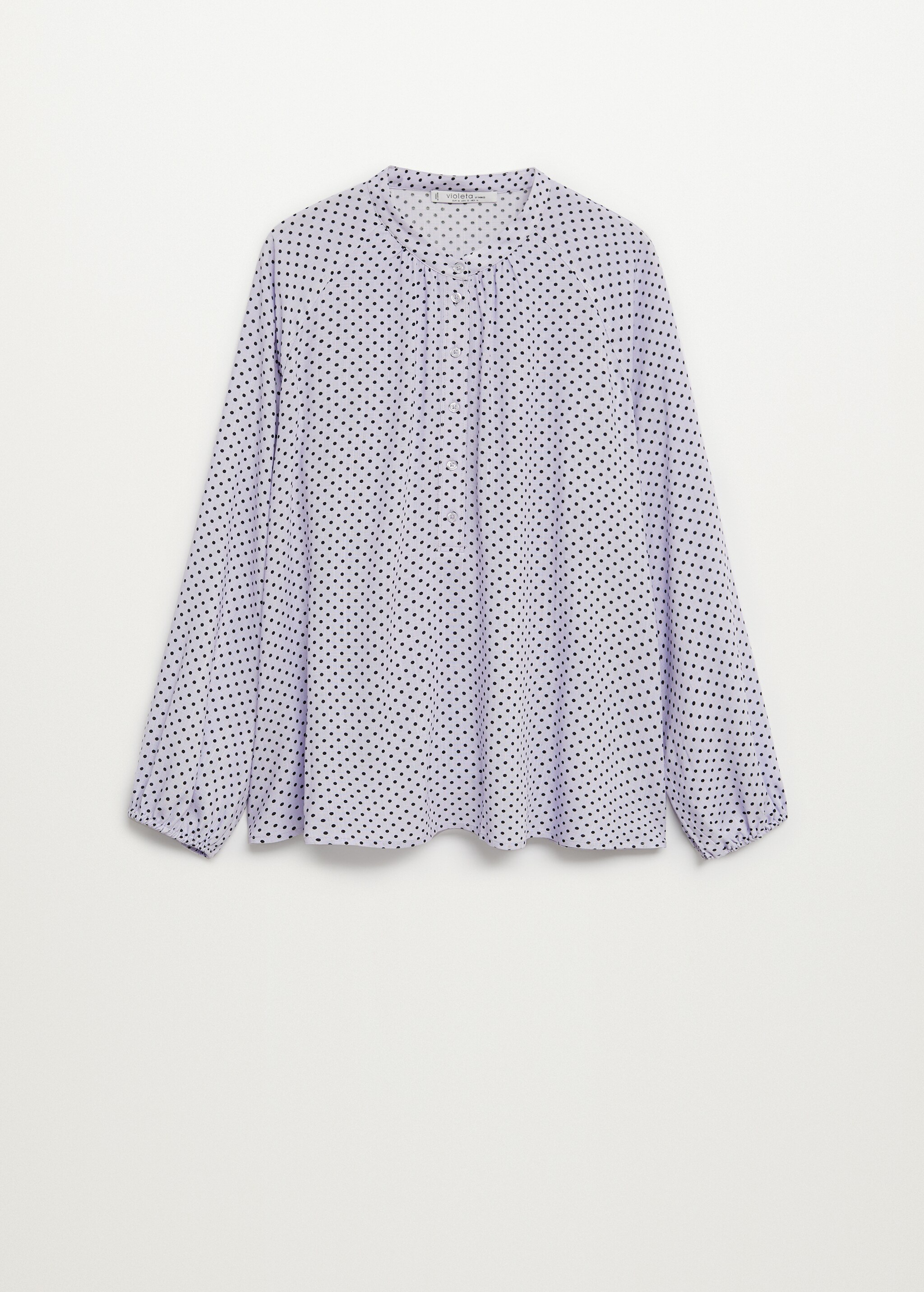 Blusa fluida estampada - Artículo sin modelo