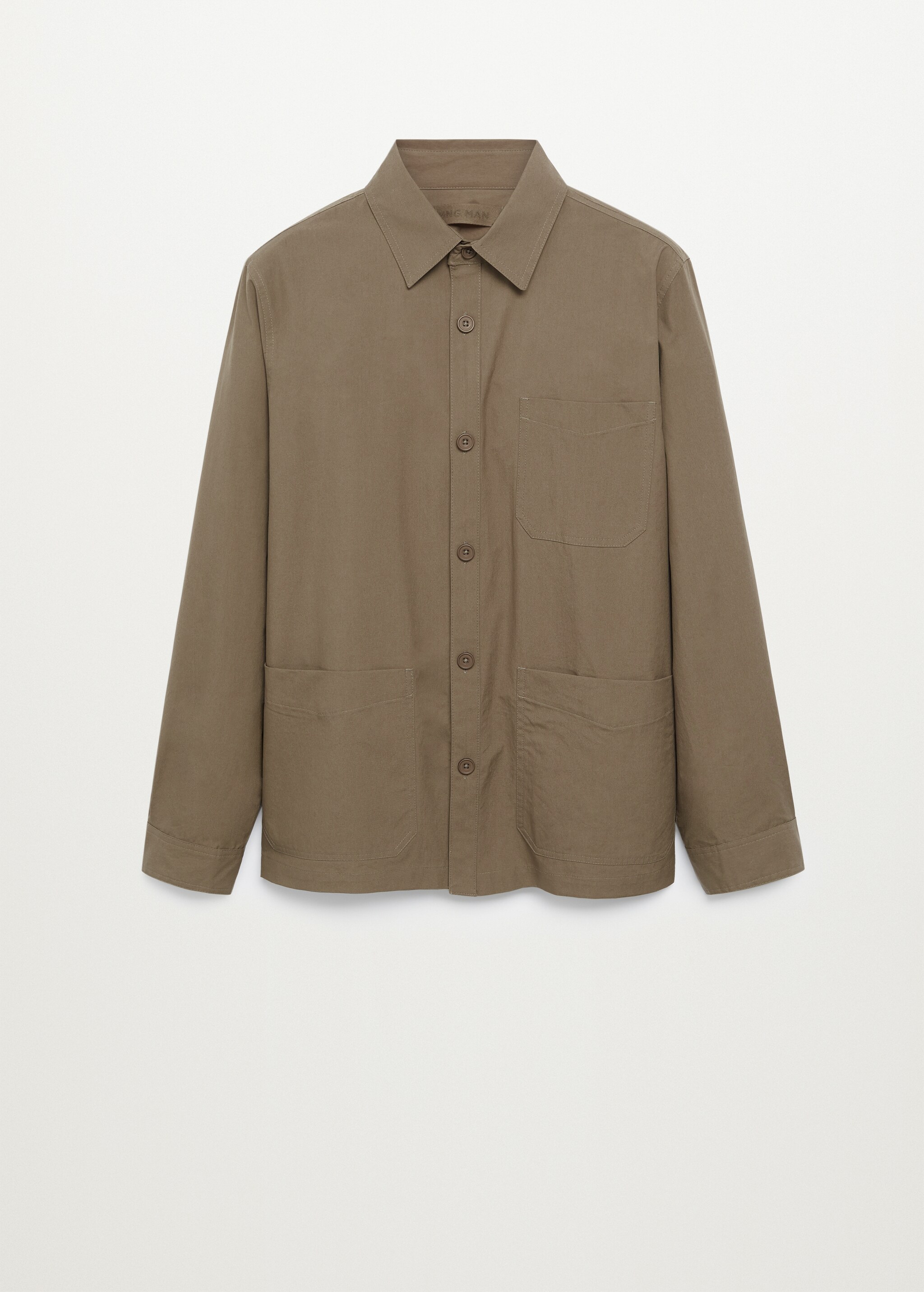 Sobrecamisa algodón bolsillos - Artículo sin modelo