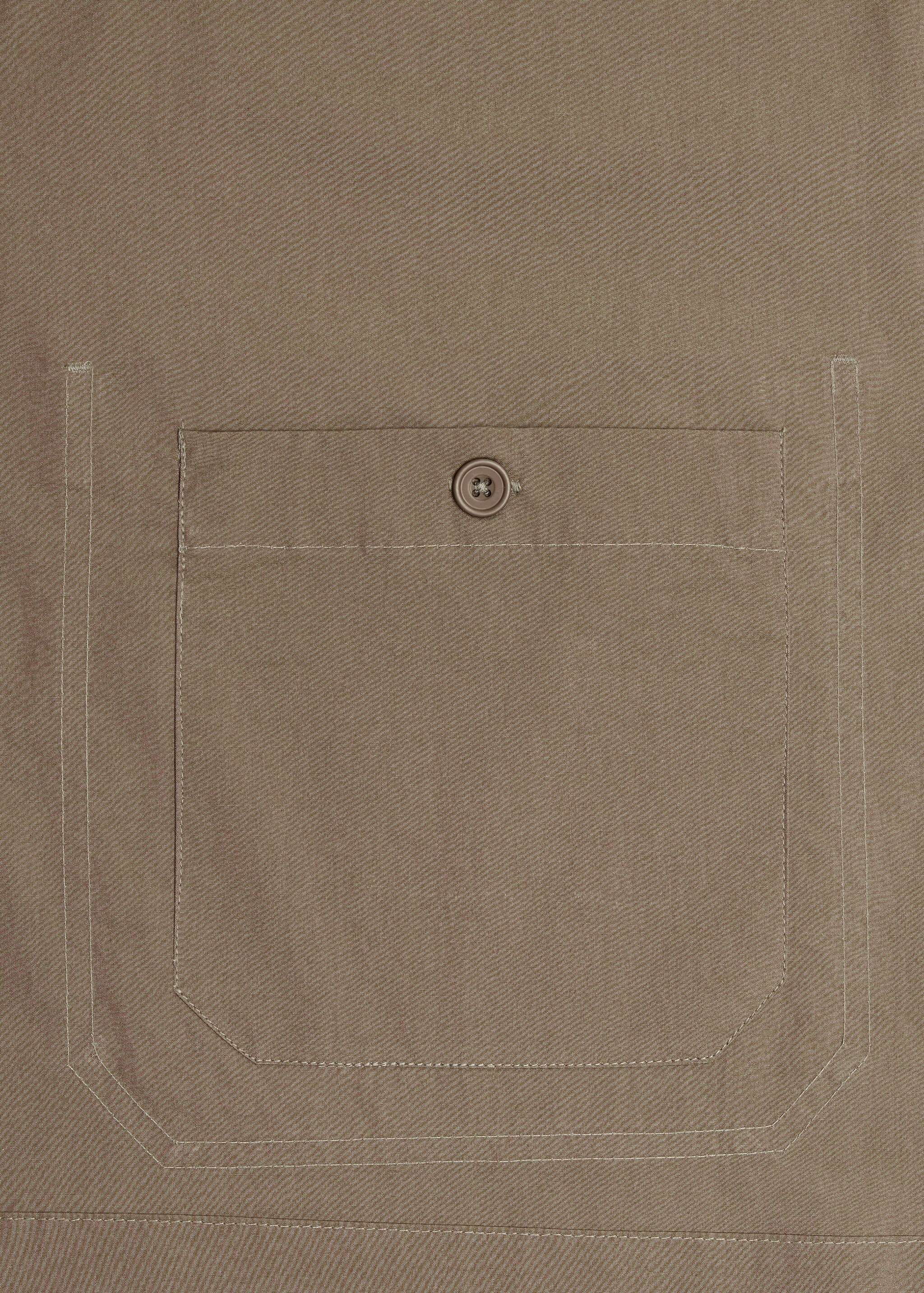 Sobrecamisa algodón bolsillos - Detalle del artículo 8