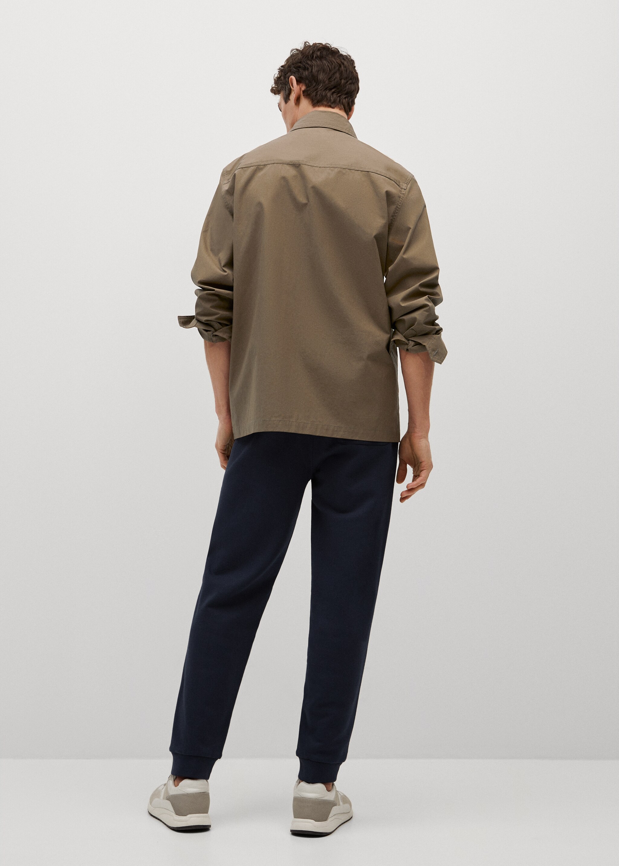 Sobrecamisa algodón bolsillos - Reverso del artículo