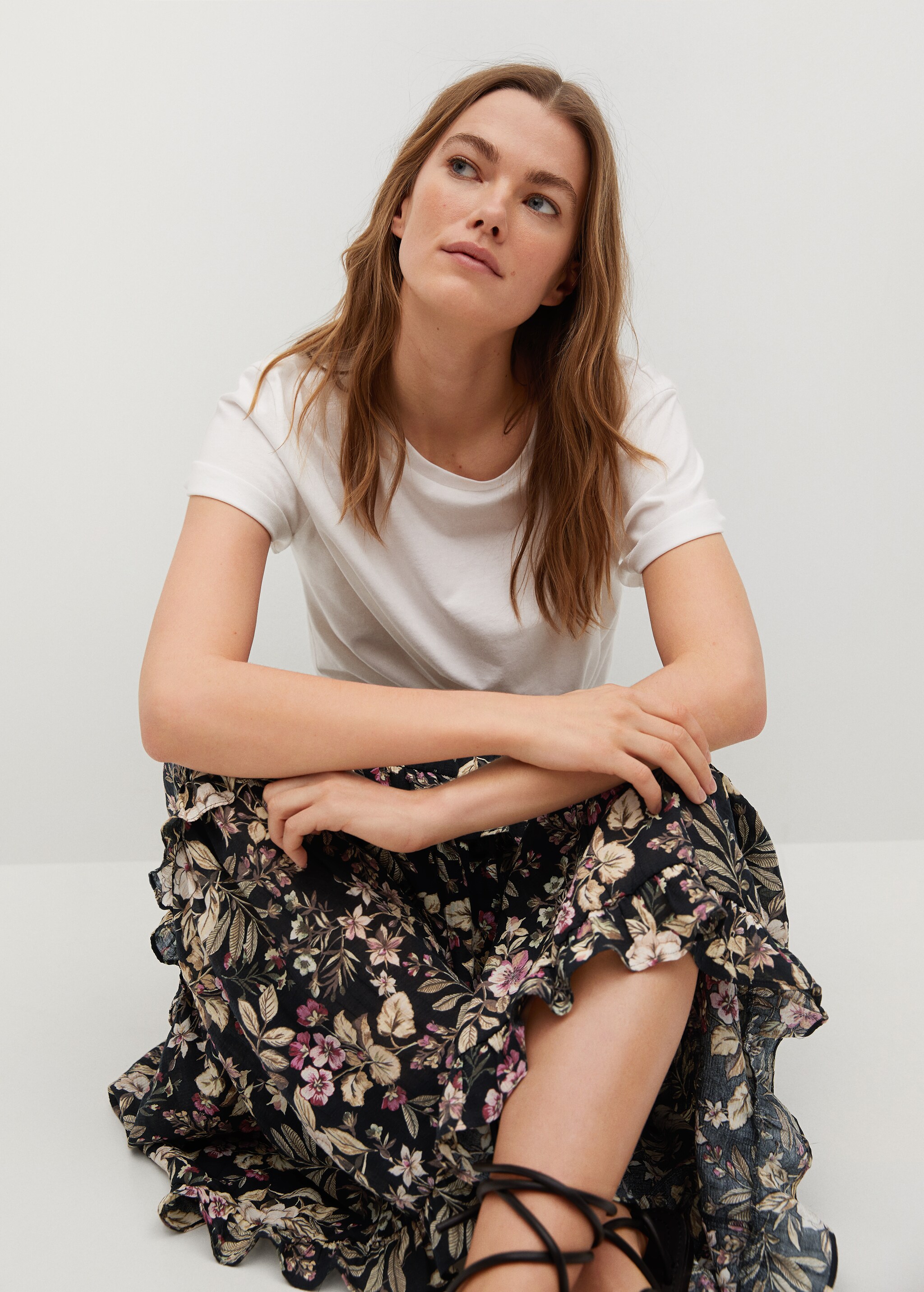 Falda estampada volantes - Detalle del artículo 2