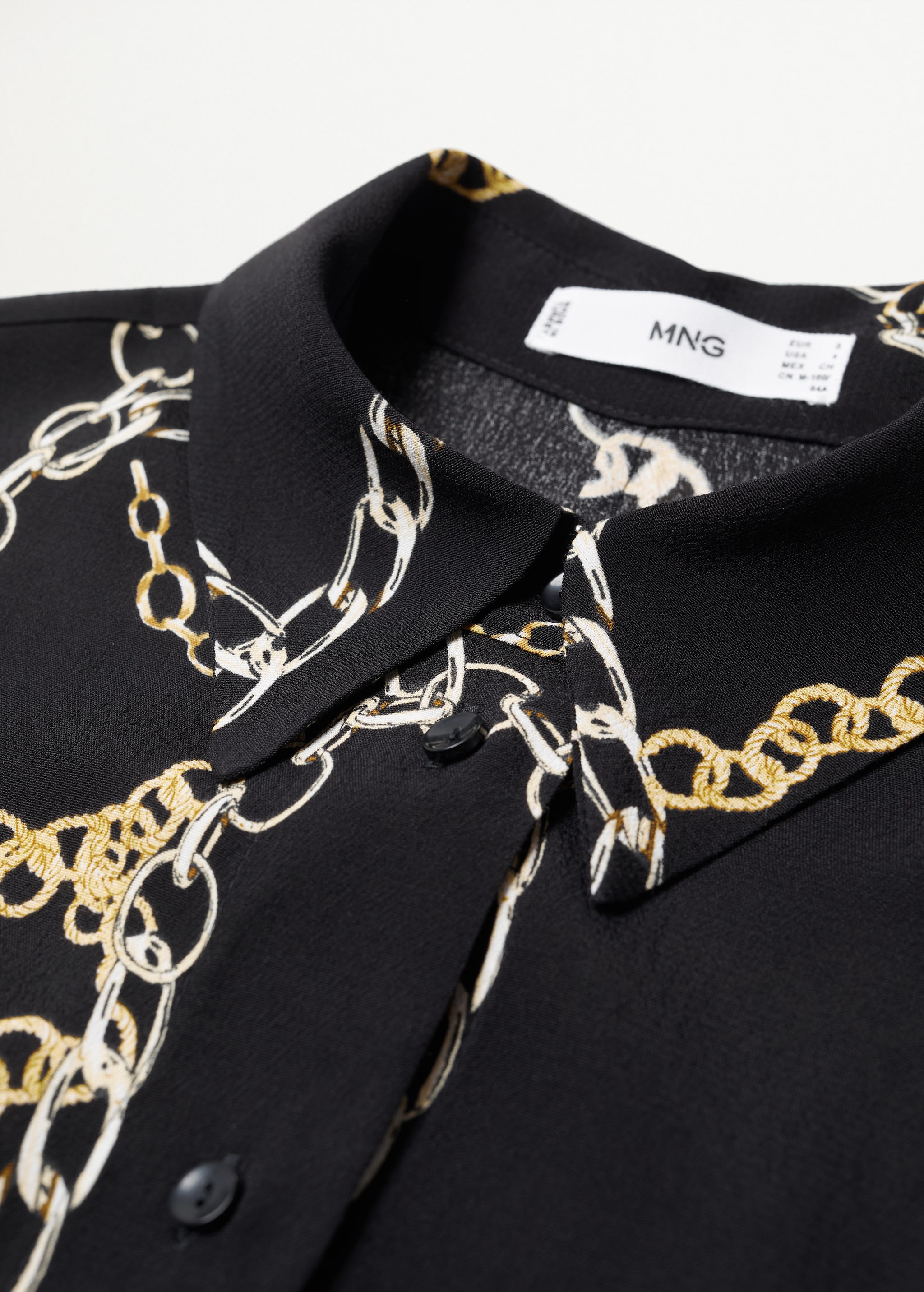 Vestido estampado cadenas - Detalle del artículo 8