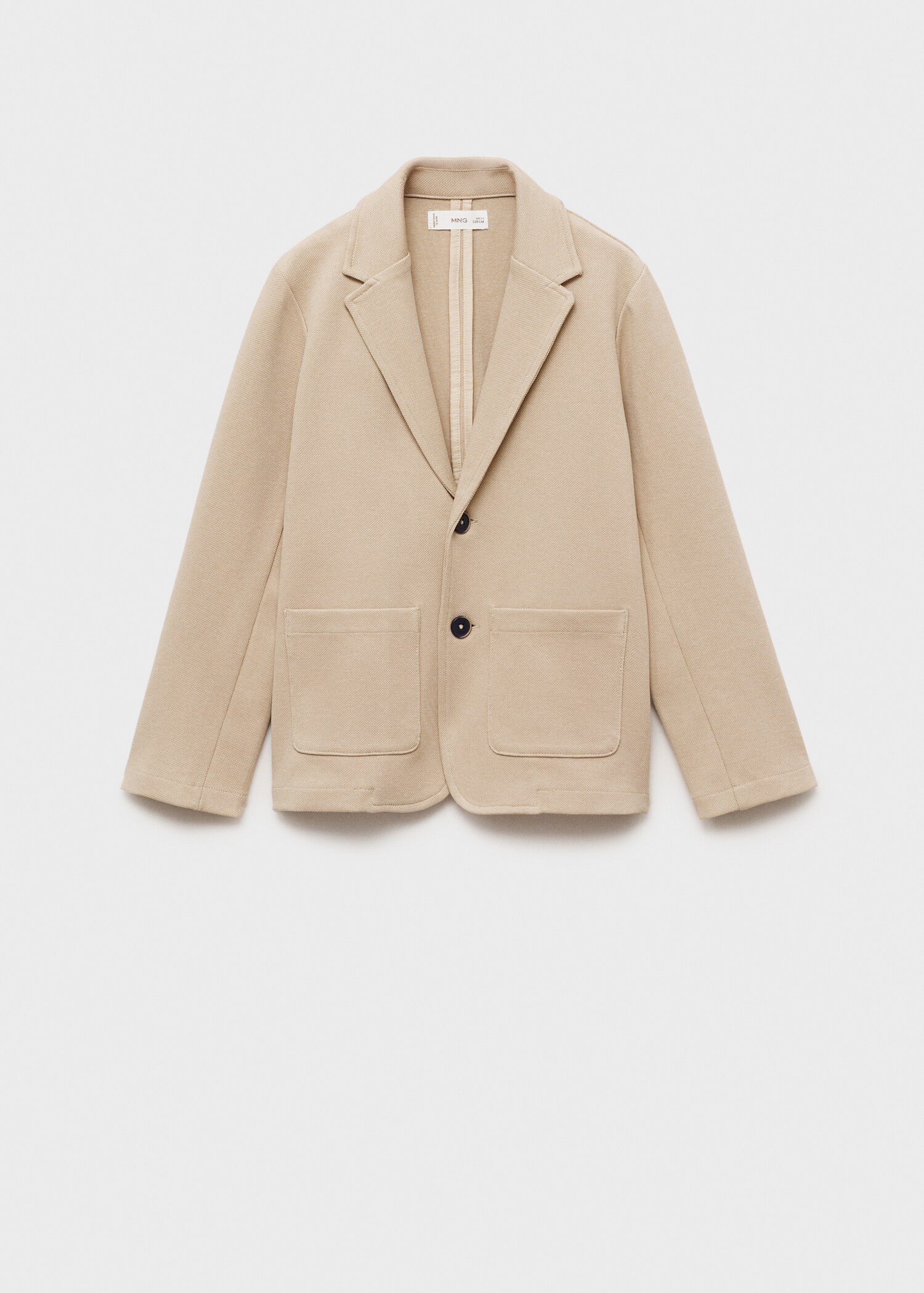 Veste piqué de coton - Article sans modèle