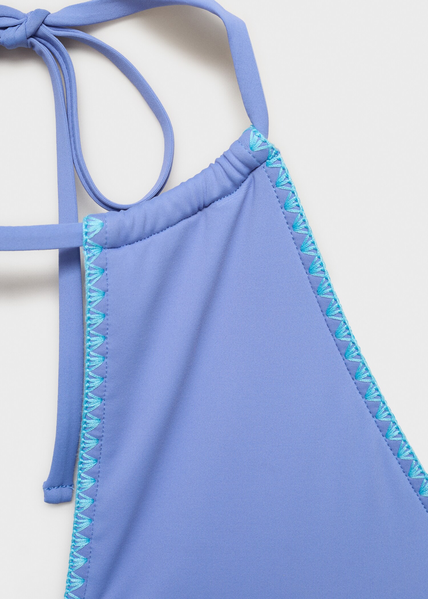 Halter neck swimsuit - Details of the article 0