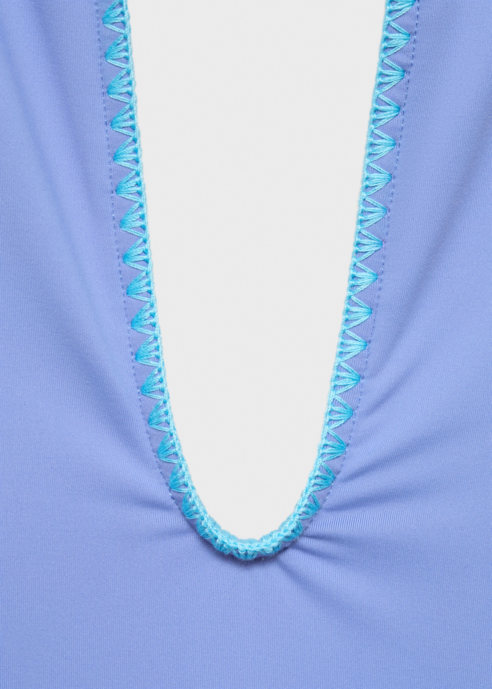 Neckholder-Badeanzug - Detail des Artikels 8, Blau. Ref: 87045753-00.