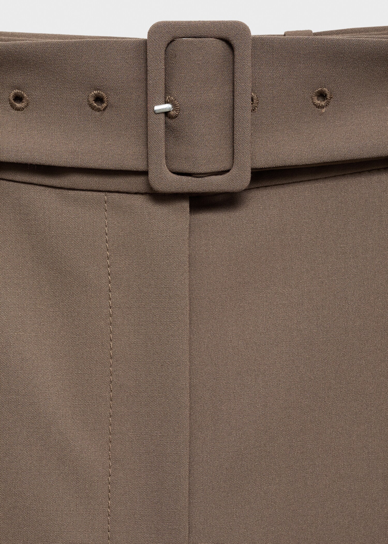 Belt straight-fit trousers - Details of the article 8