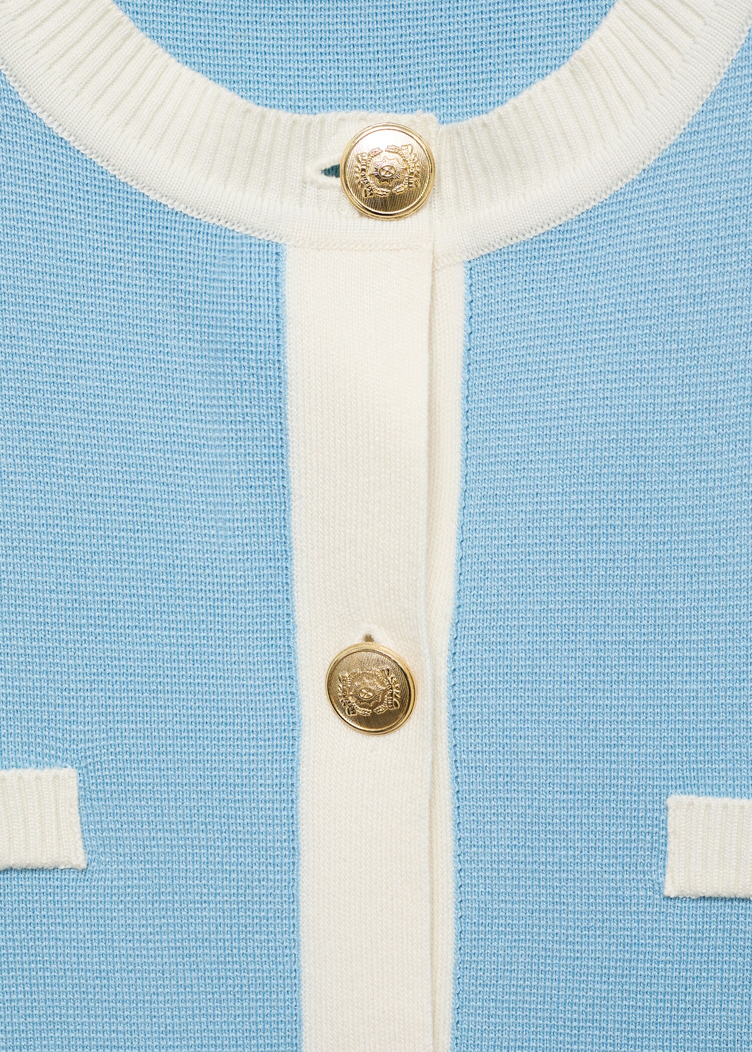 Gilet maille liserés contrastants - Détail de l'article 8