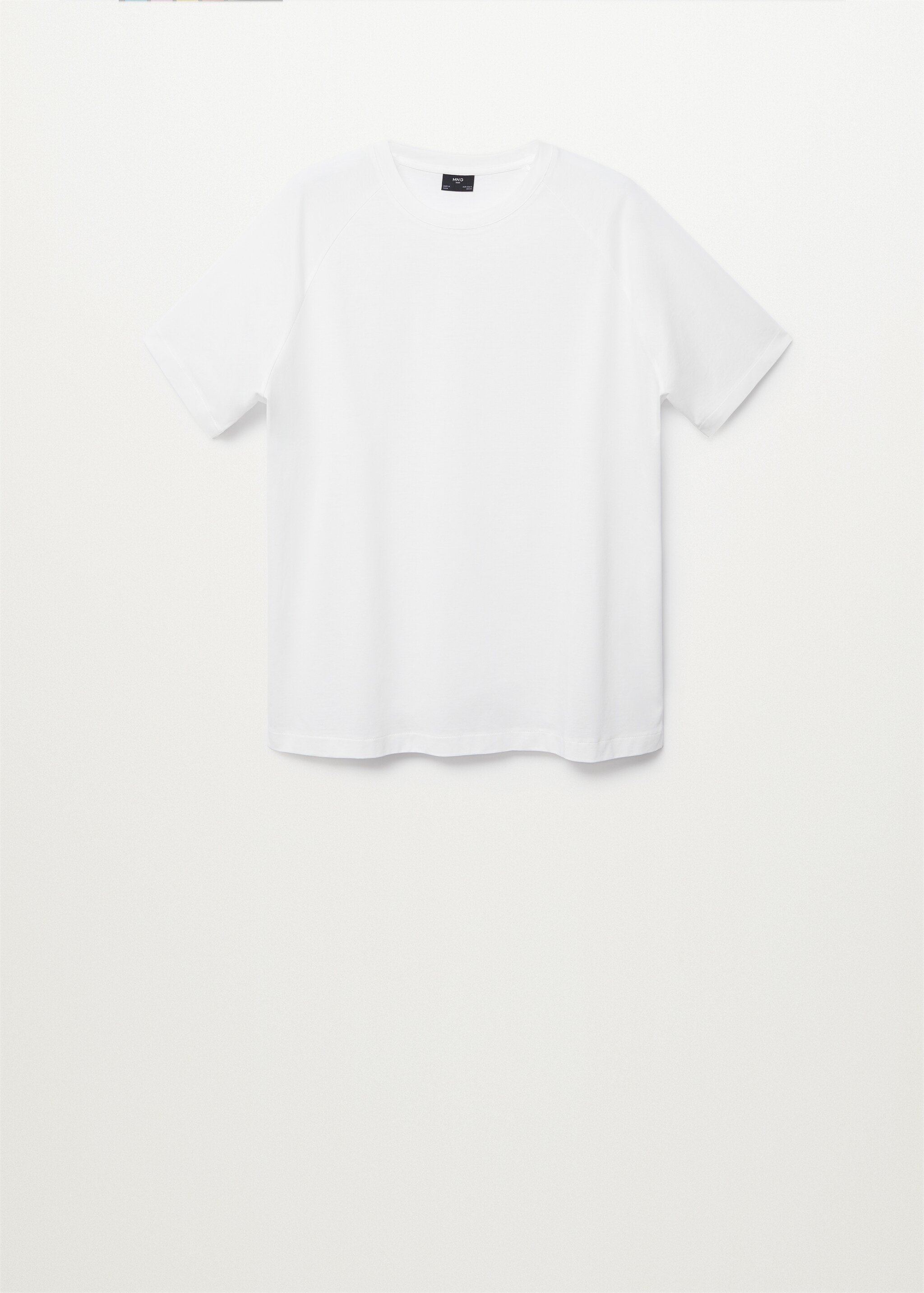 Camiseta relaxed fit mercerizada - Artículo sin modelo