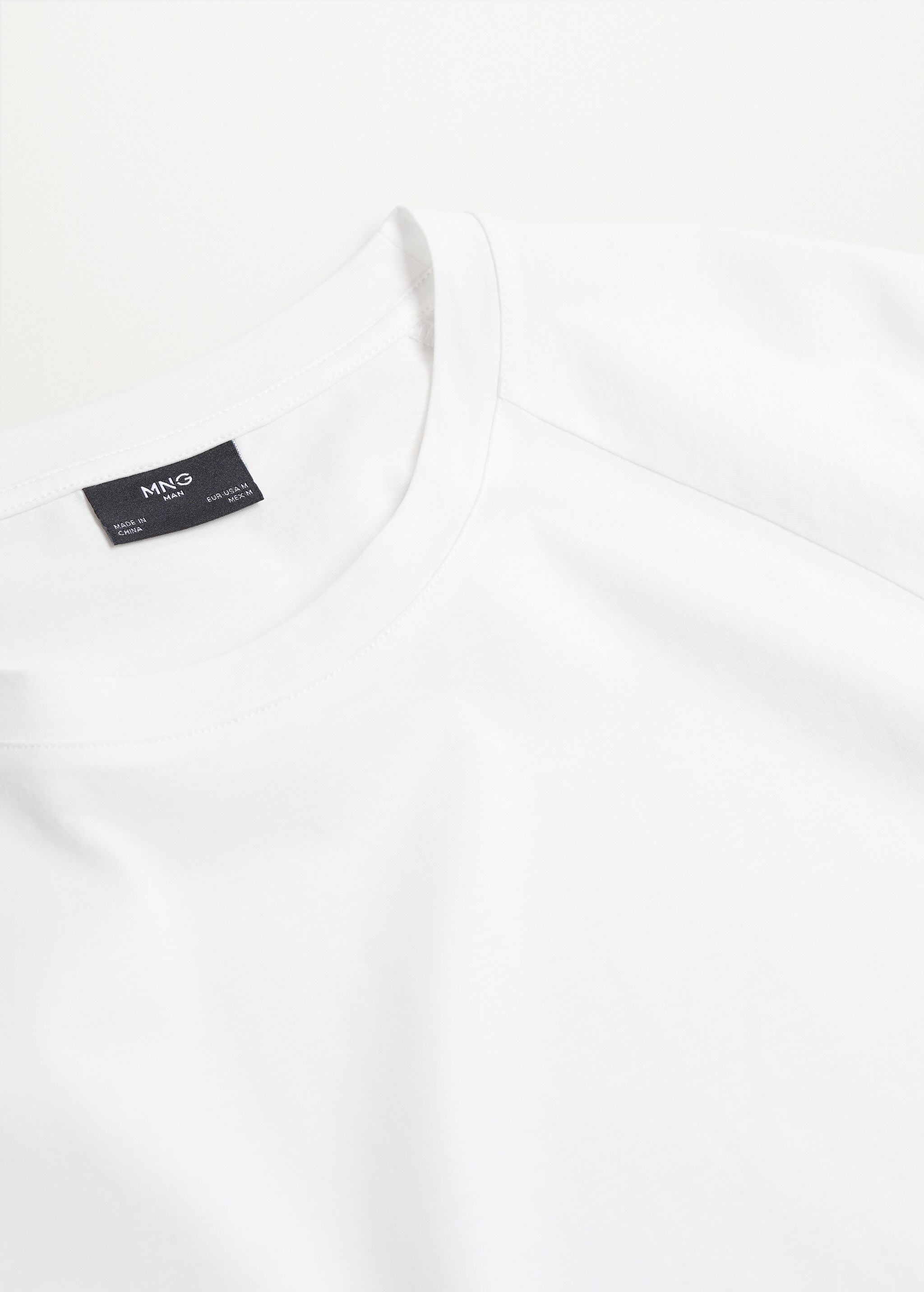 Camiseta relaxed fit mercerizada - Detalle del artículo 8