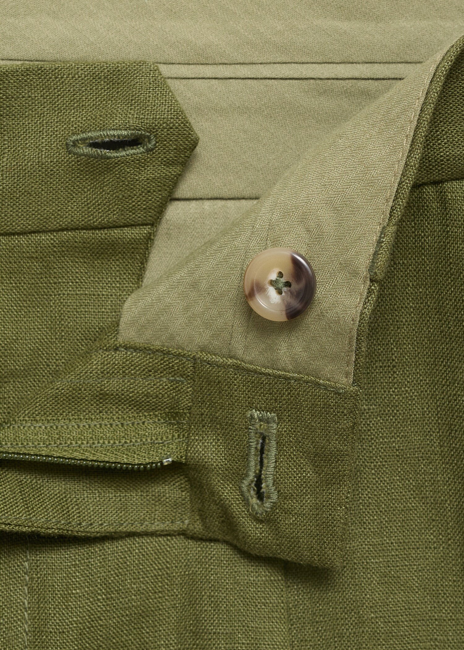 Bermudas 100% lino pinzas - Detalle del artículo 8