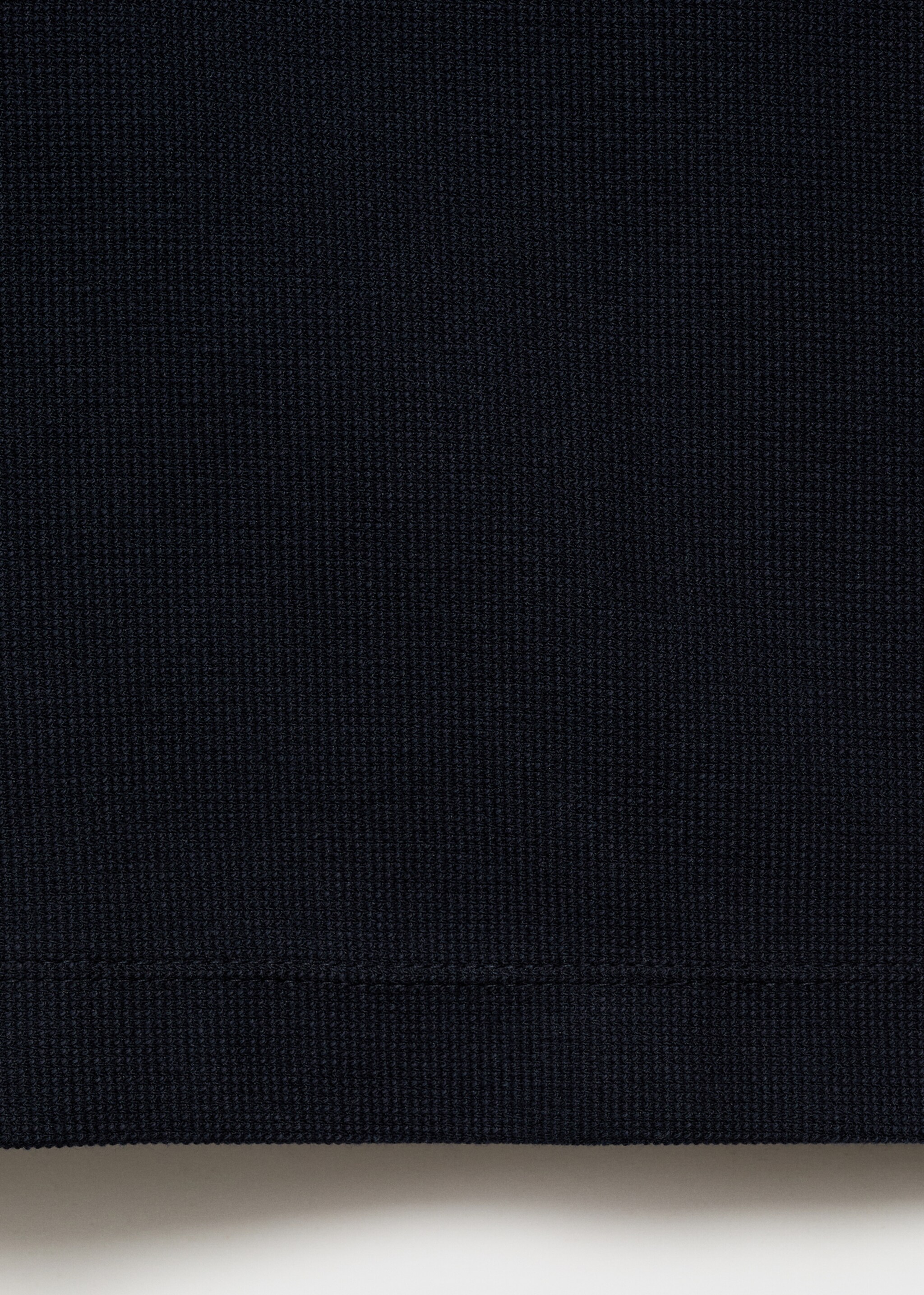 Chemise maille structurée - Détail de l'article 0, Bleu marine foncé. Ref: 87045925-00.