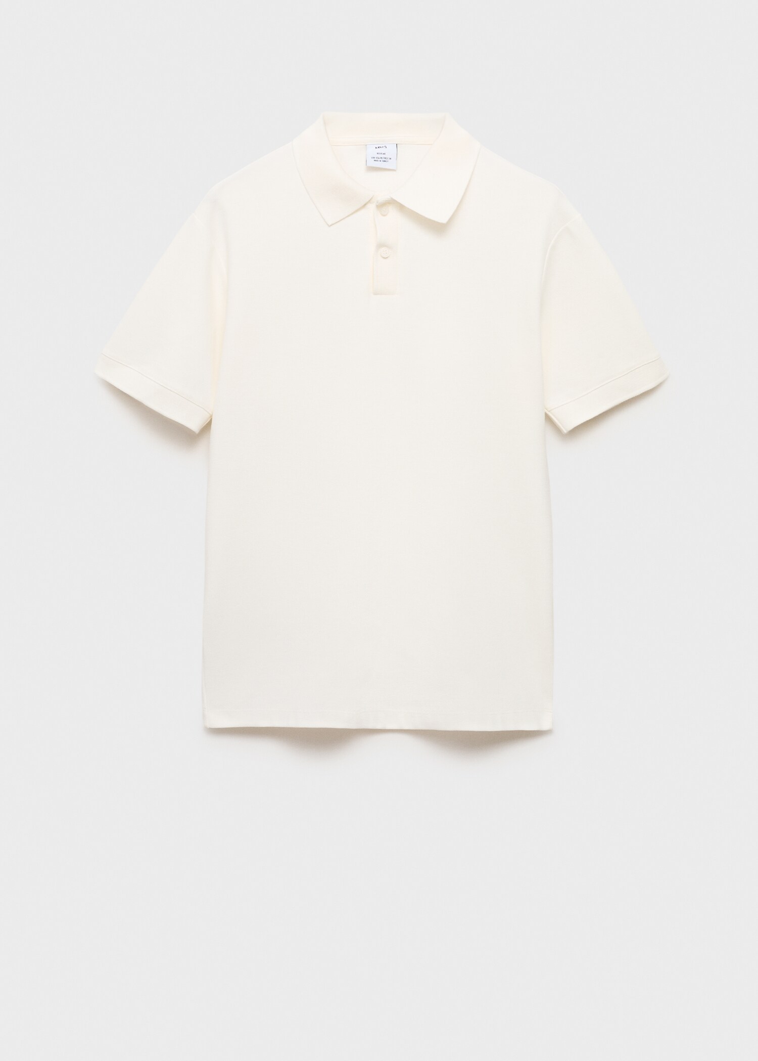 Polo maille structure - Article sans modèle