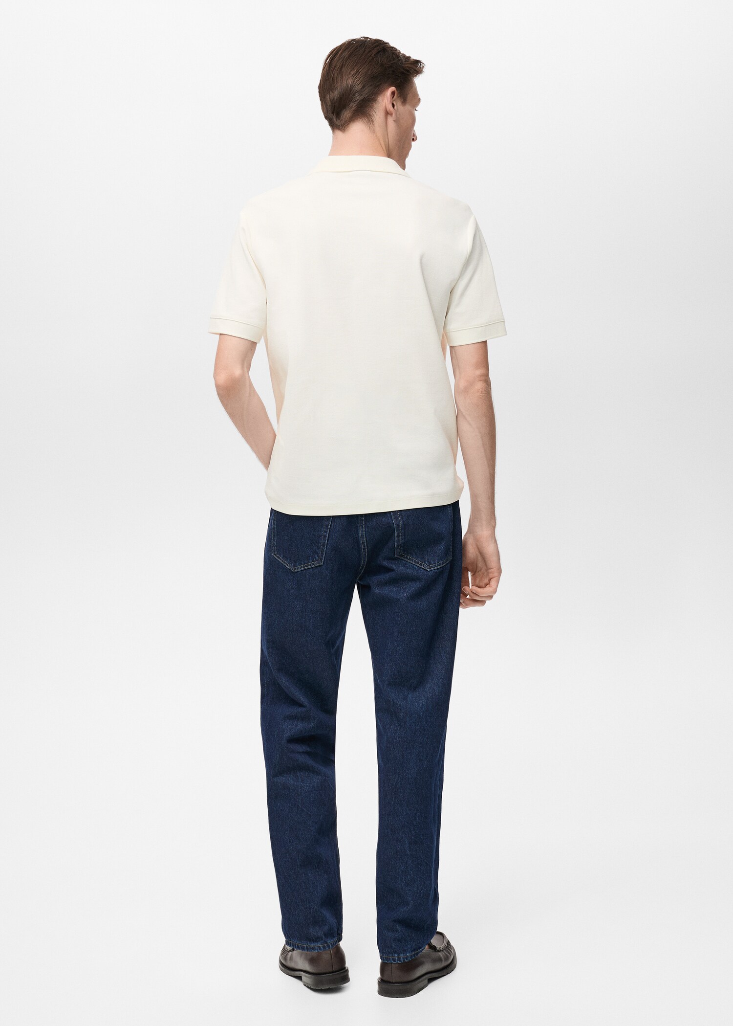 Polo maille structure - Verso de l’article