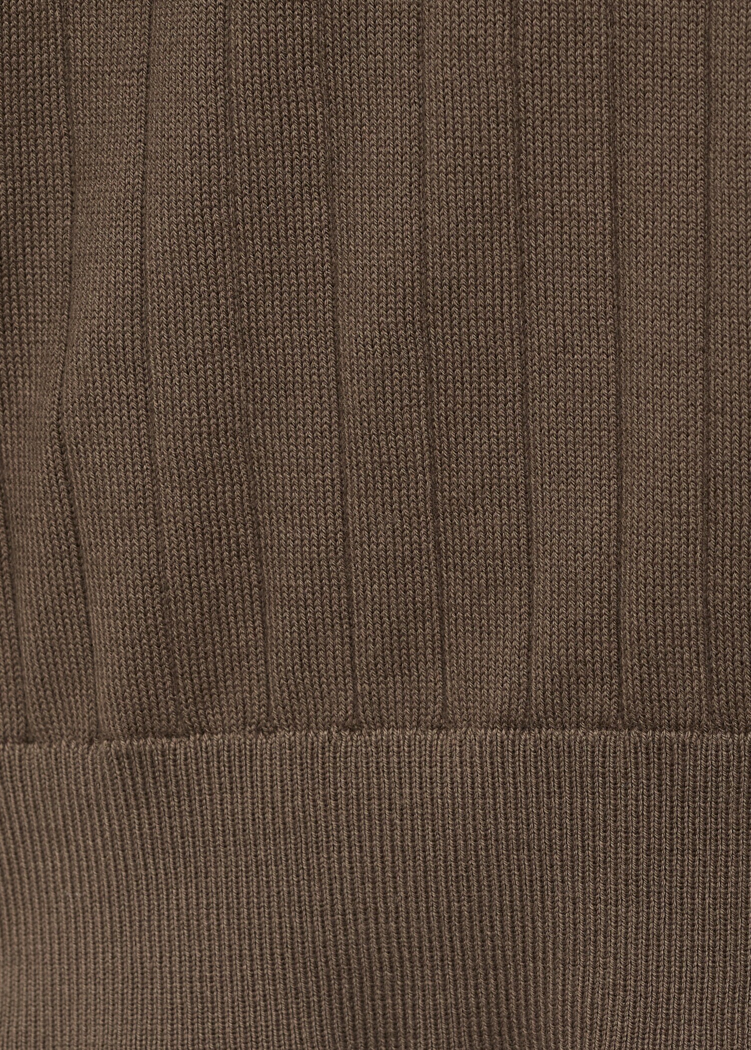 Fine rib-knit shirt - Details of the article 0