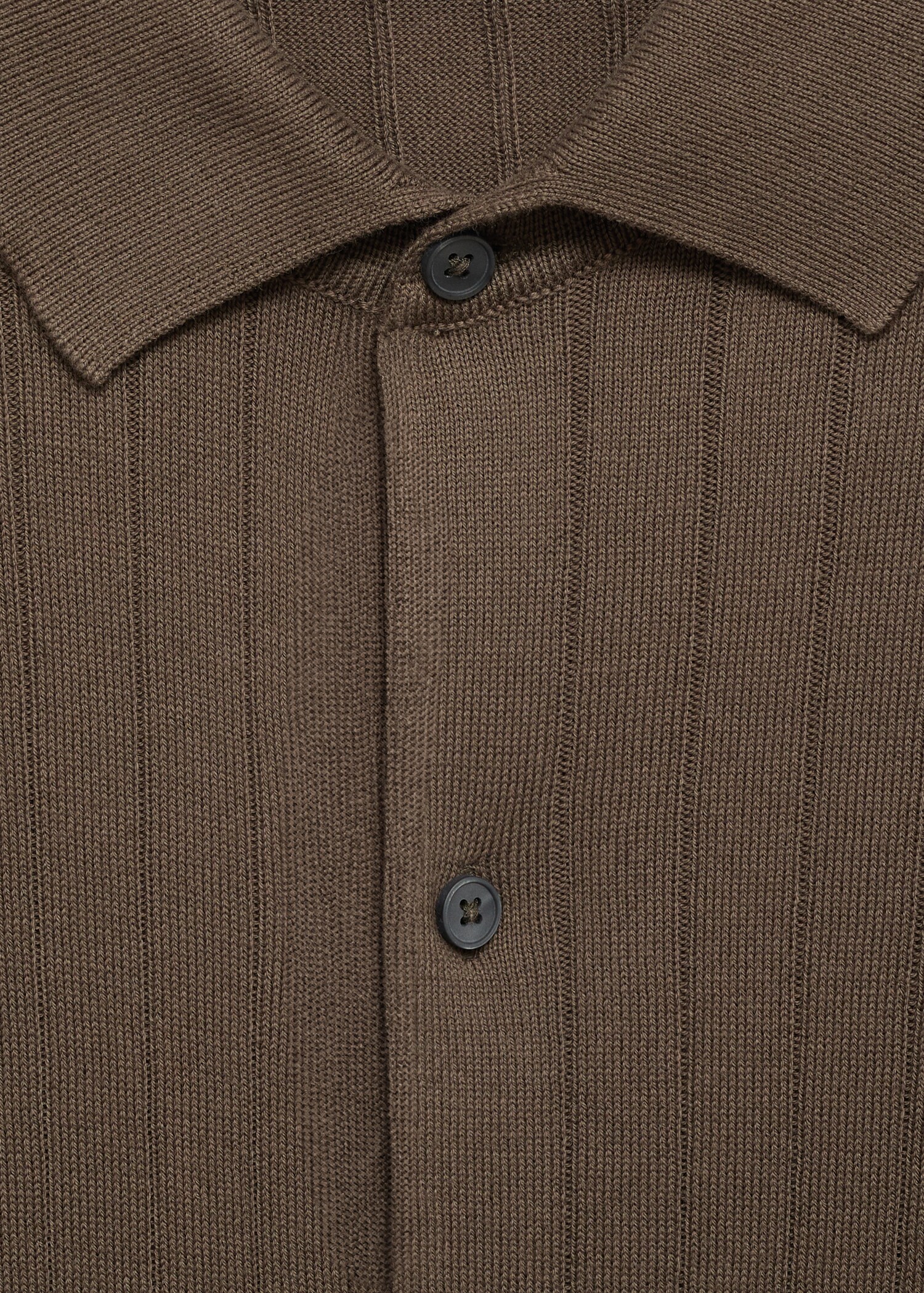 Fine rib-knit shirt - Details of the article 8