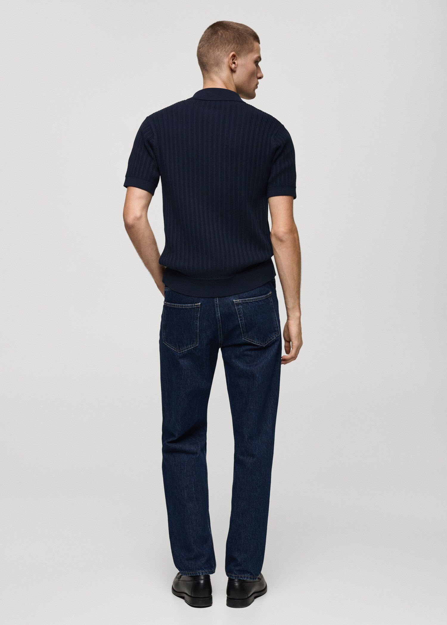 Chemise 100 % coton structurée - Verso de l’article